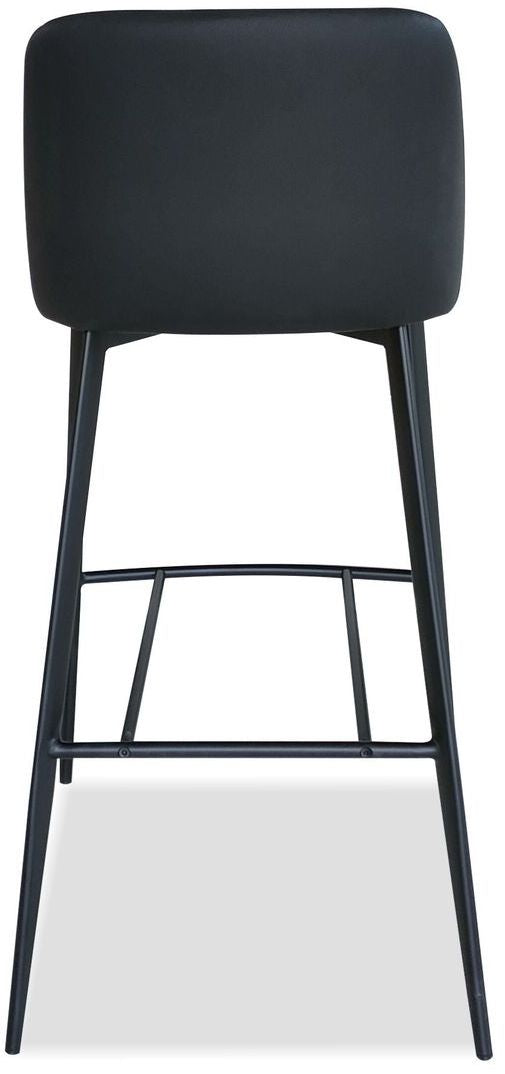 Mobital - Seville Counter Stool in Black, Leatherette