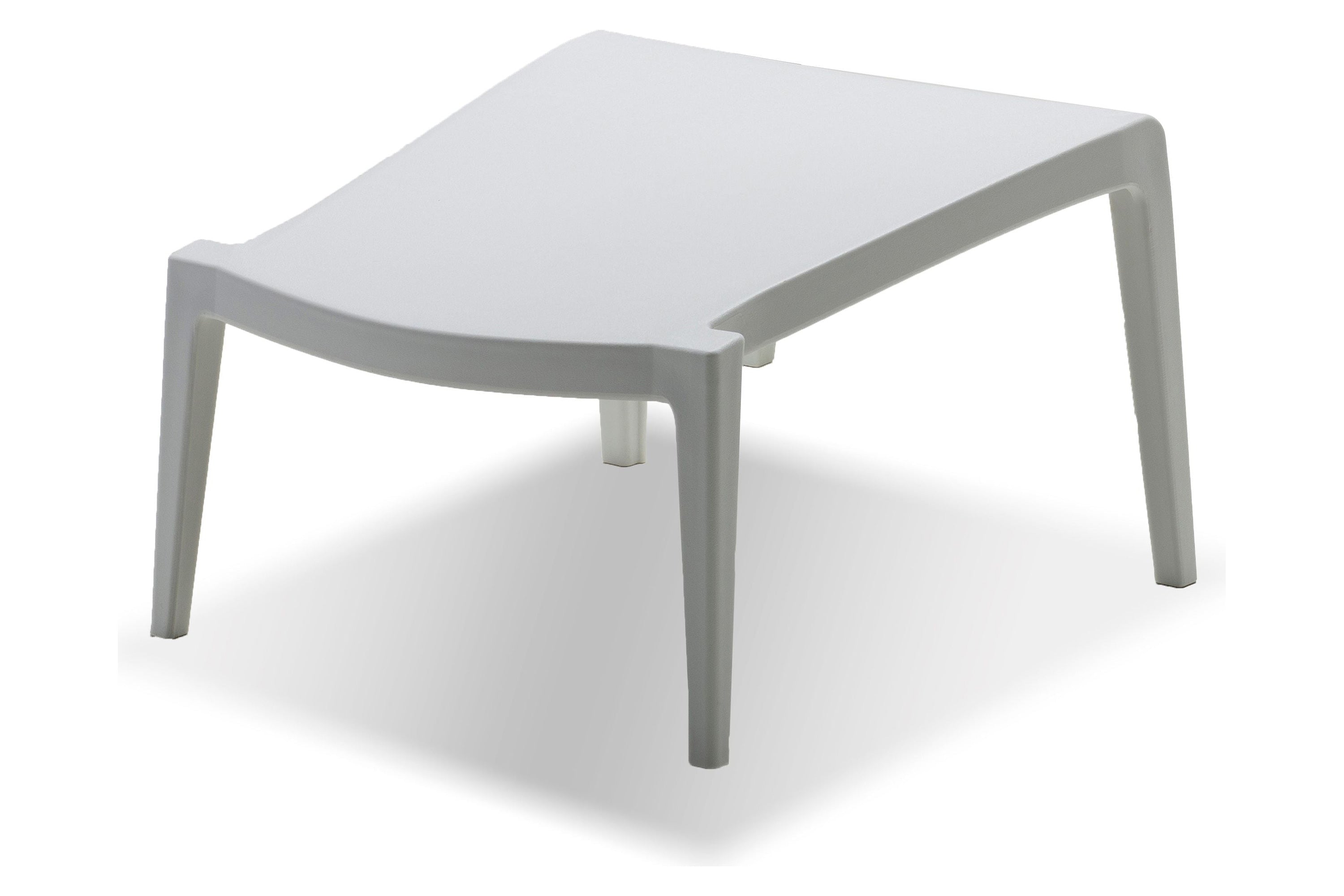 Mobital - Yumi Rectangle Ottoman in White