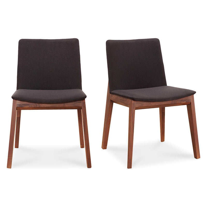 Moe's - Deco Mid-Century Modern Dining Chair Set of 2