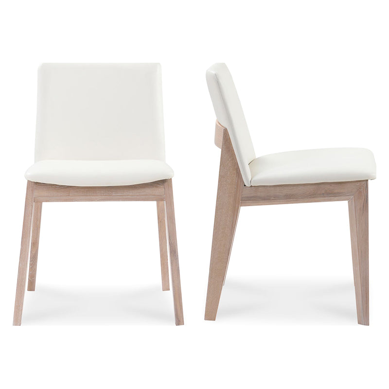 Moe's - Deco Mid-Century Modern Dining Chair Set of 2
