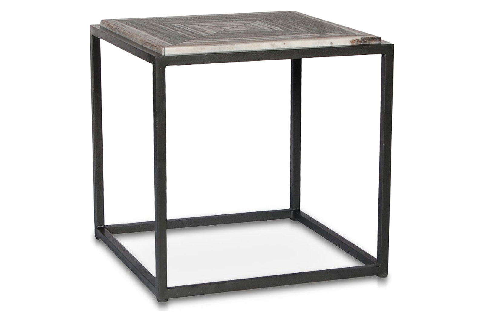 Moe's - Winslow Marble Side Table in Gray