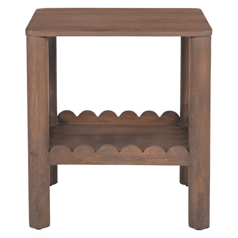 Moe's - Wiley Contemporary Side Table in Vintage Brown