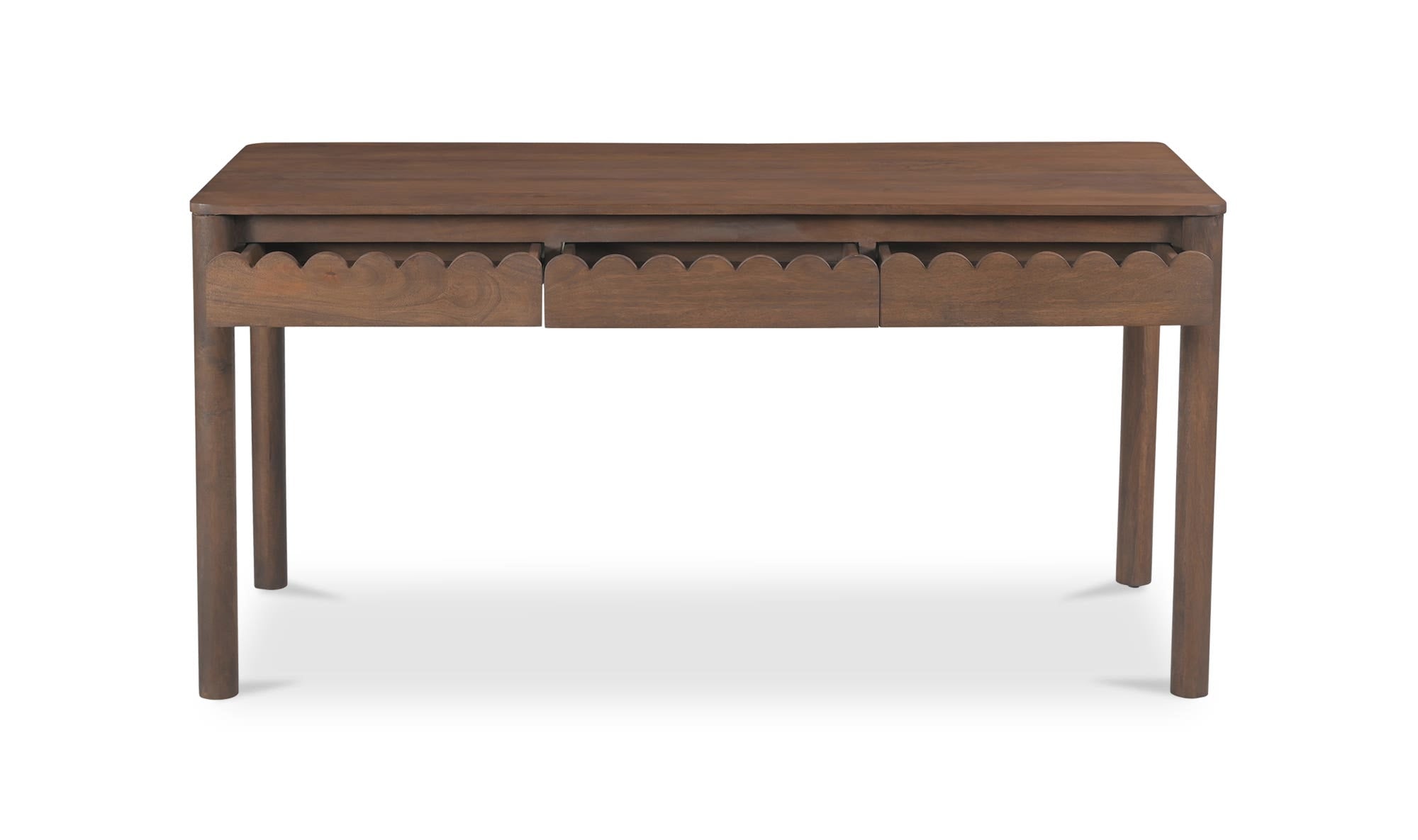 Moe's - Wiley Contemporary Desk in Vintage Brown