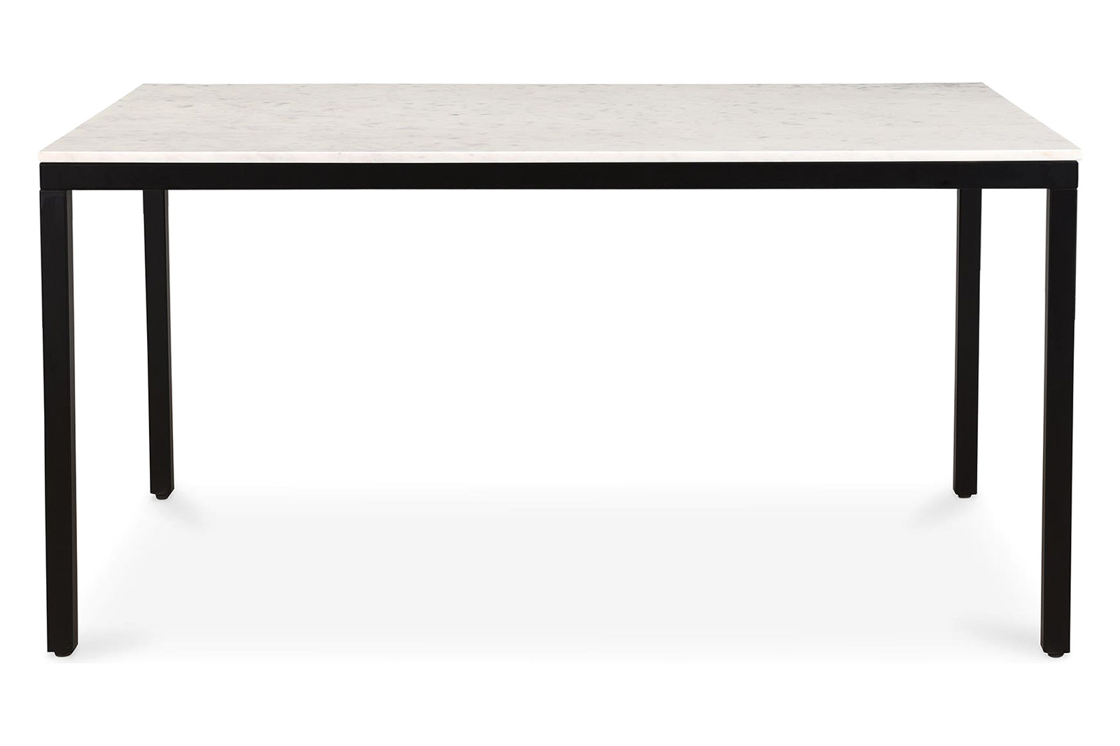Moe's - Parson Marble Dining Table in Black