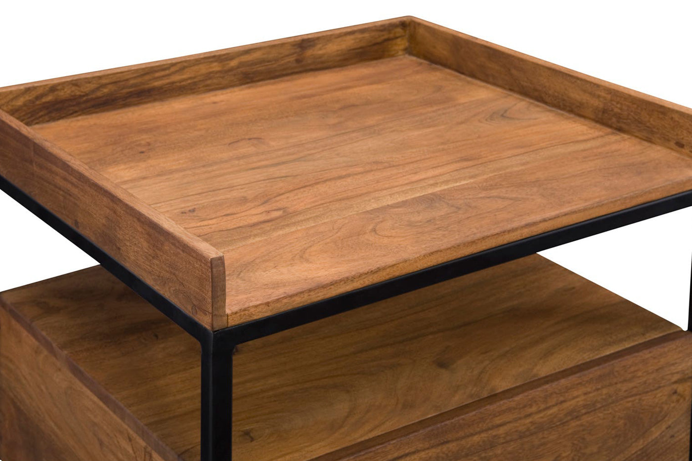 Moe's - Vancouver Side Table in Brown