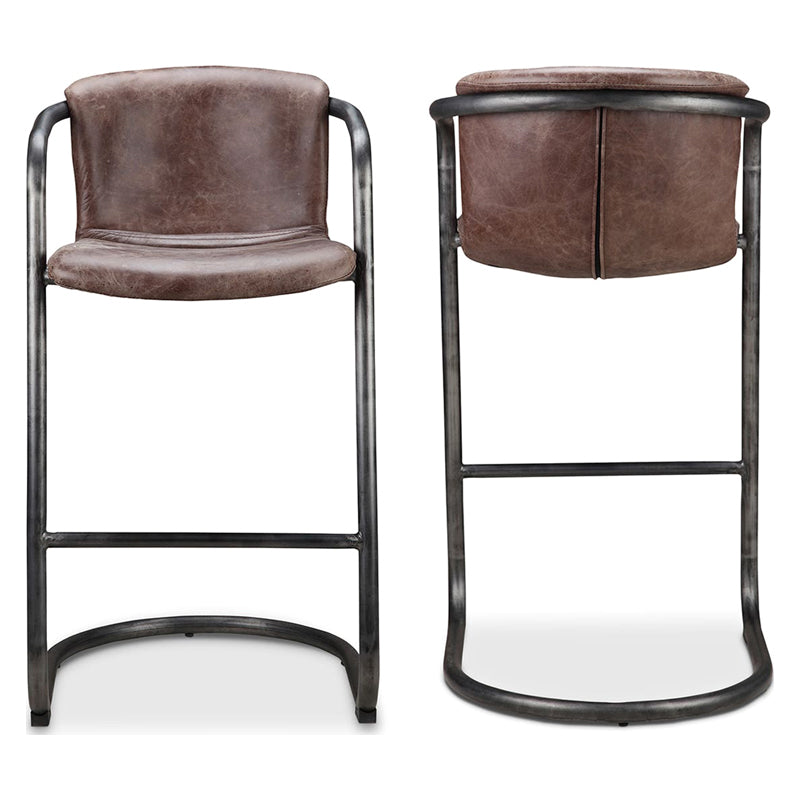 Moe's - Freeman Industrial Bar Stool Set of 2