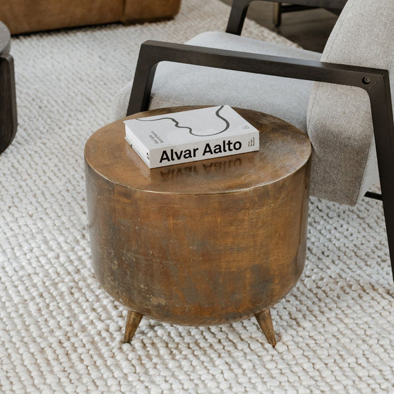 Moe's - Kettel Accent Table in Brass
