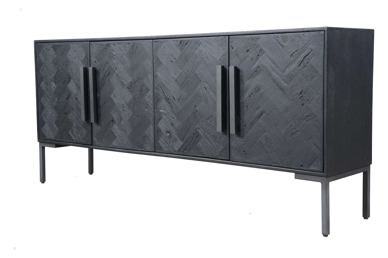 Moe's - Fishbone Sideboard in Black