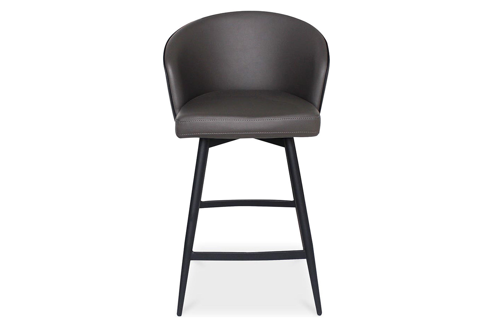 Moe's - Webber Swivel Counter Stool in Gray