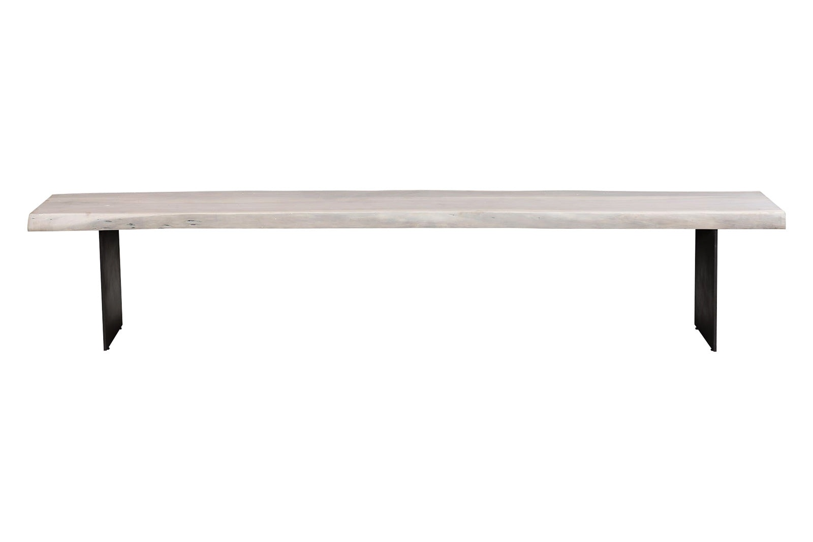 Moe's - Evans Dining Bench in White