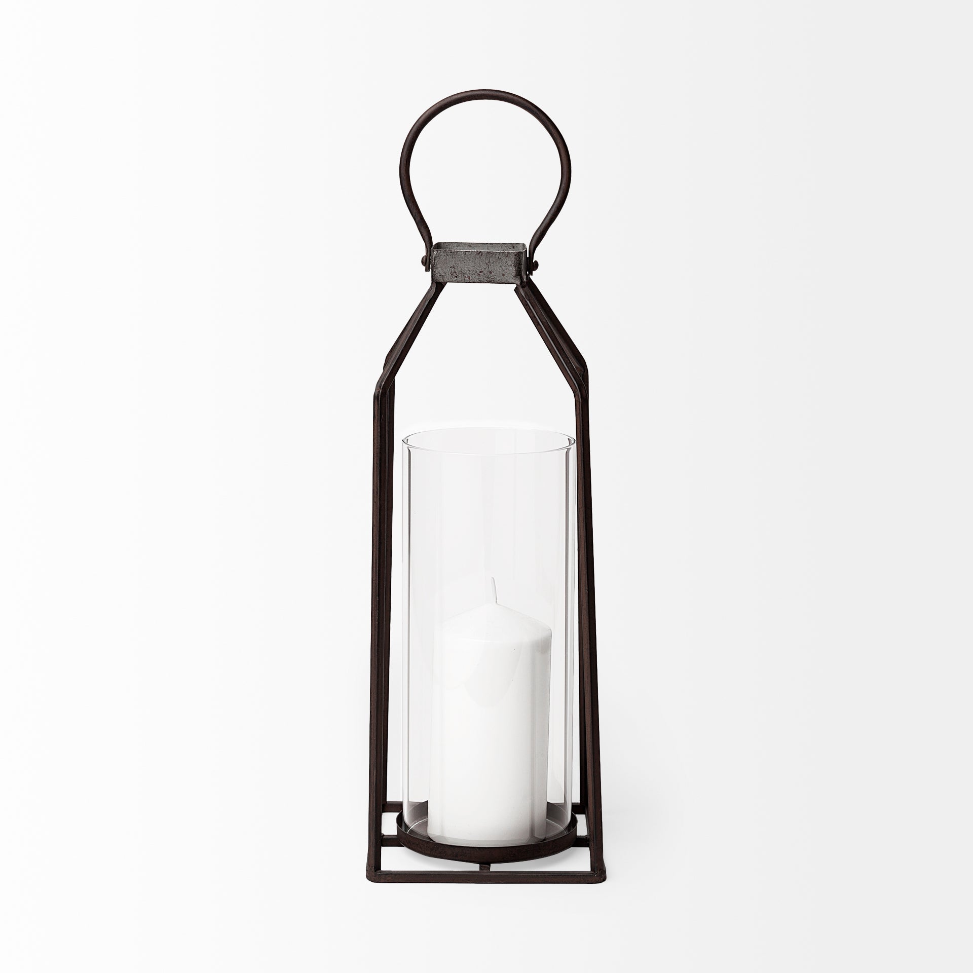 Mercana - Kingston Candle Holder in Black, Metal