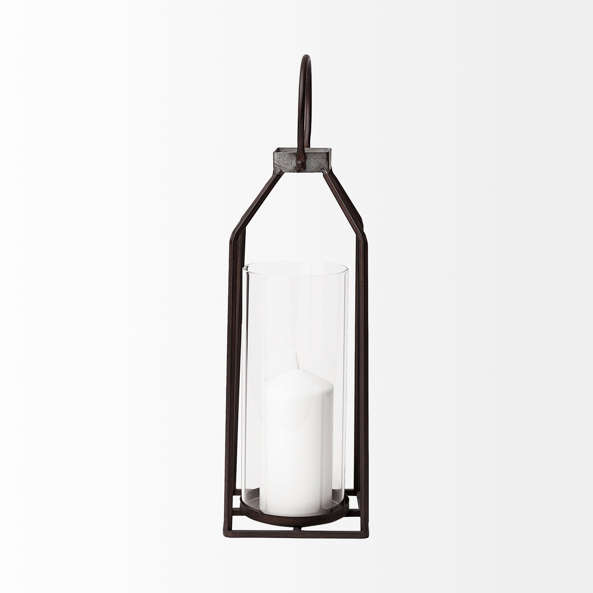 Mercana - Kingston Candle Holder in Black, Metal