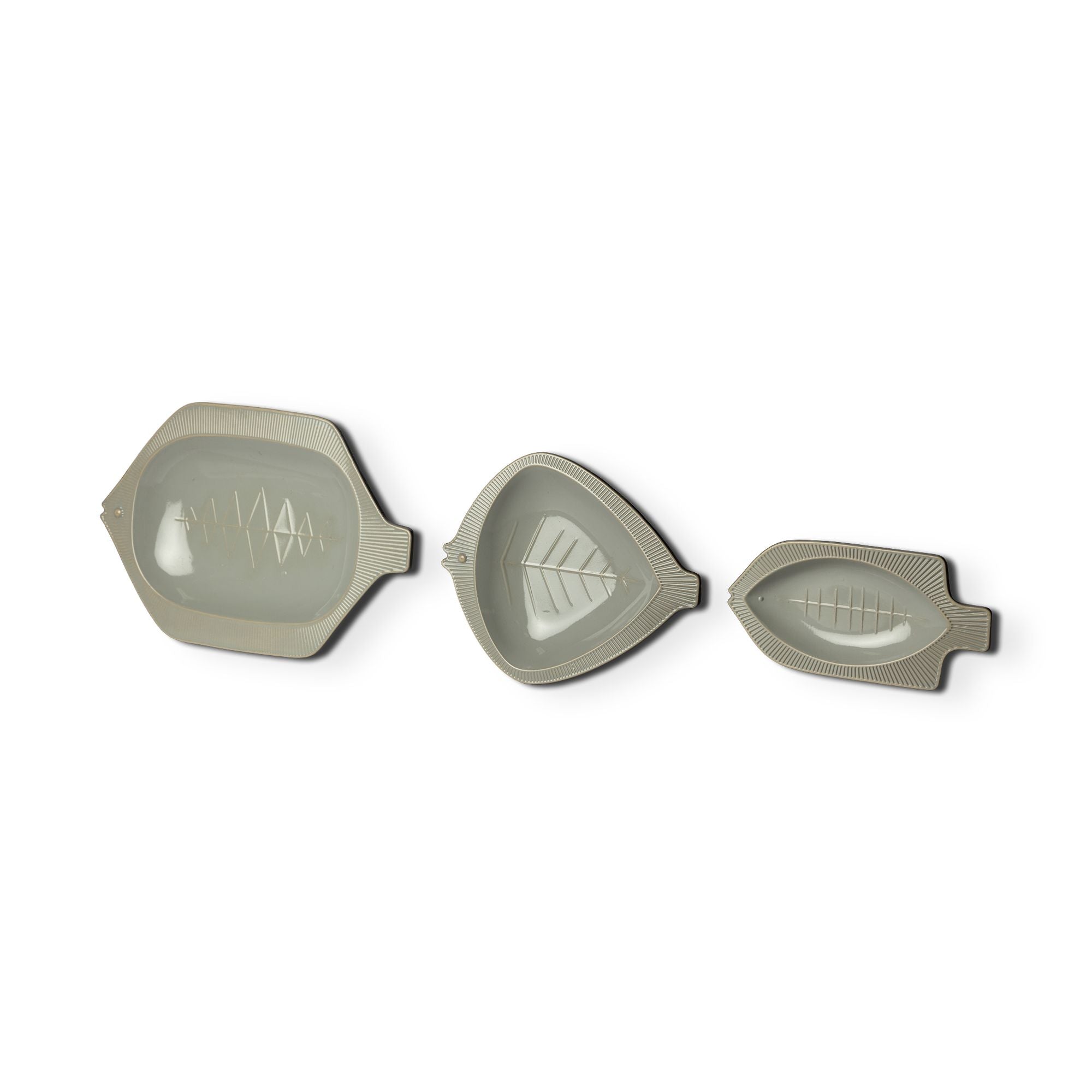 Mercana - Samira Metal Decorative Fish Trays (Set of 3)