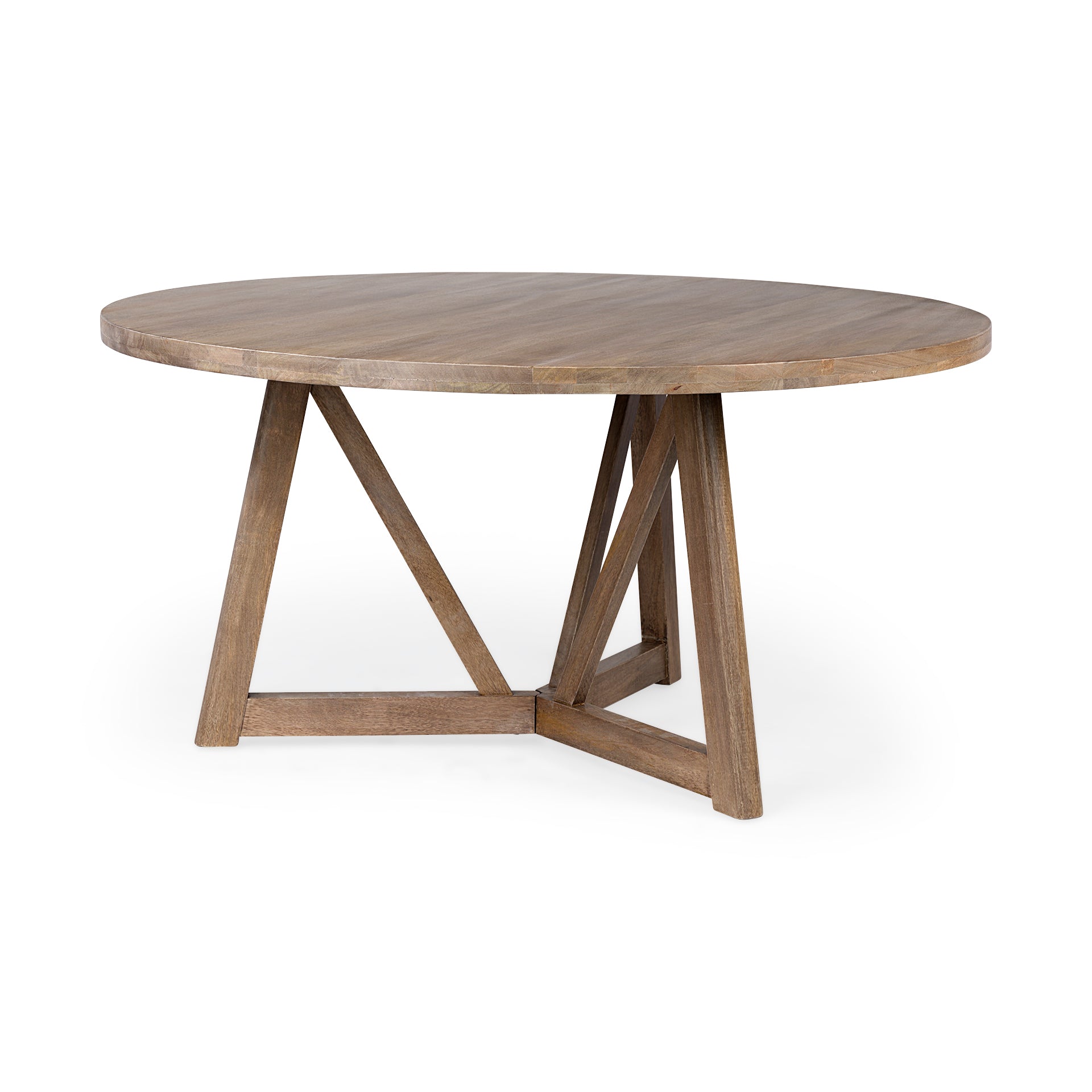 Mercana - Legolas Dining Table in Brown, Solid Wood