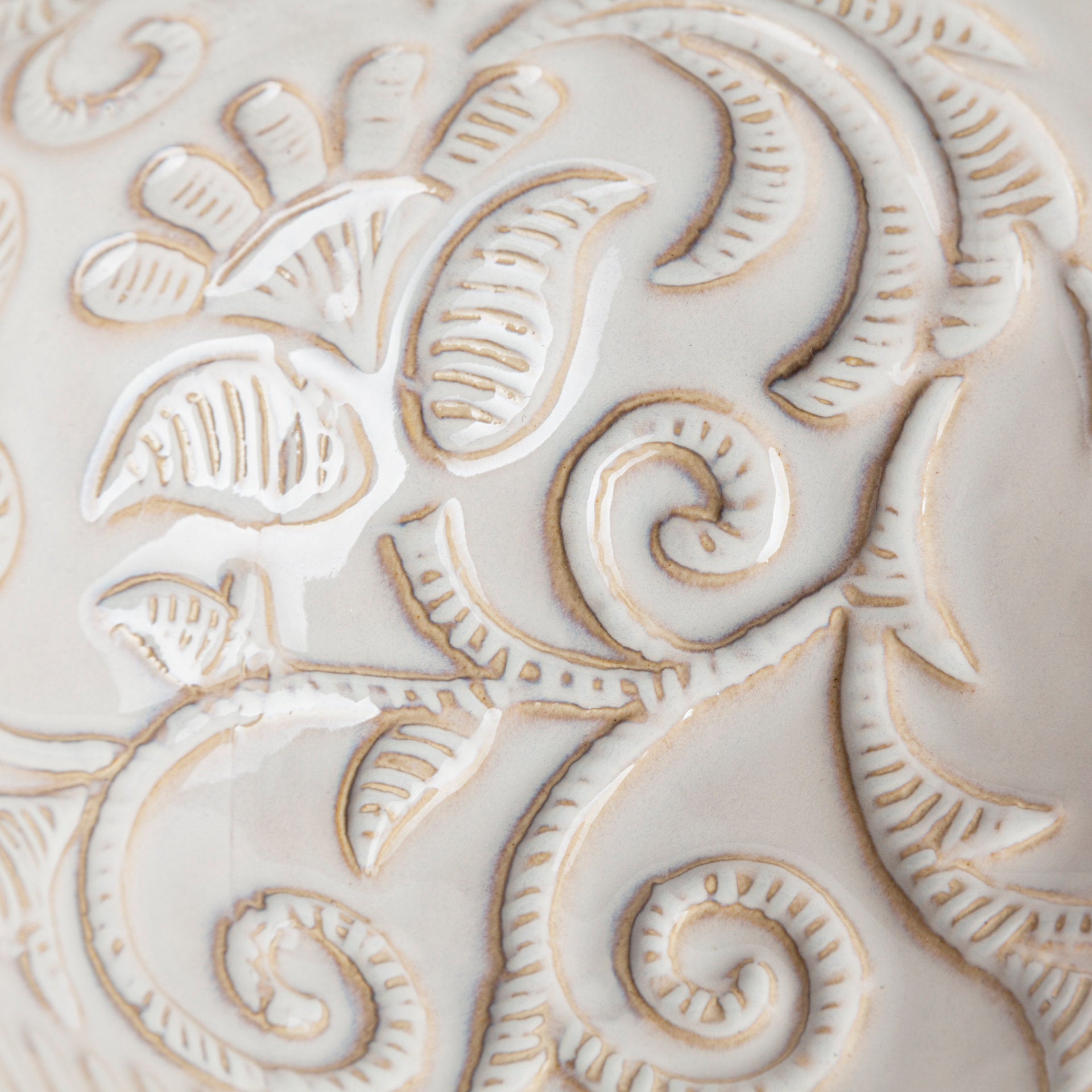 Mercana - Jadiza Vase in White, Ceramic