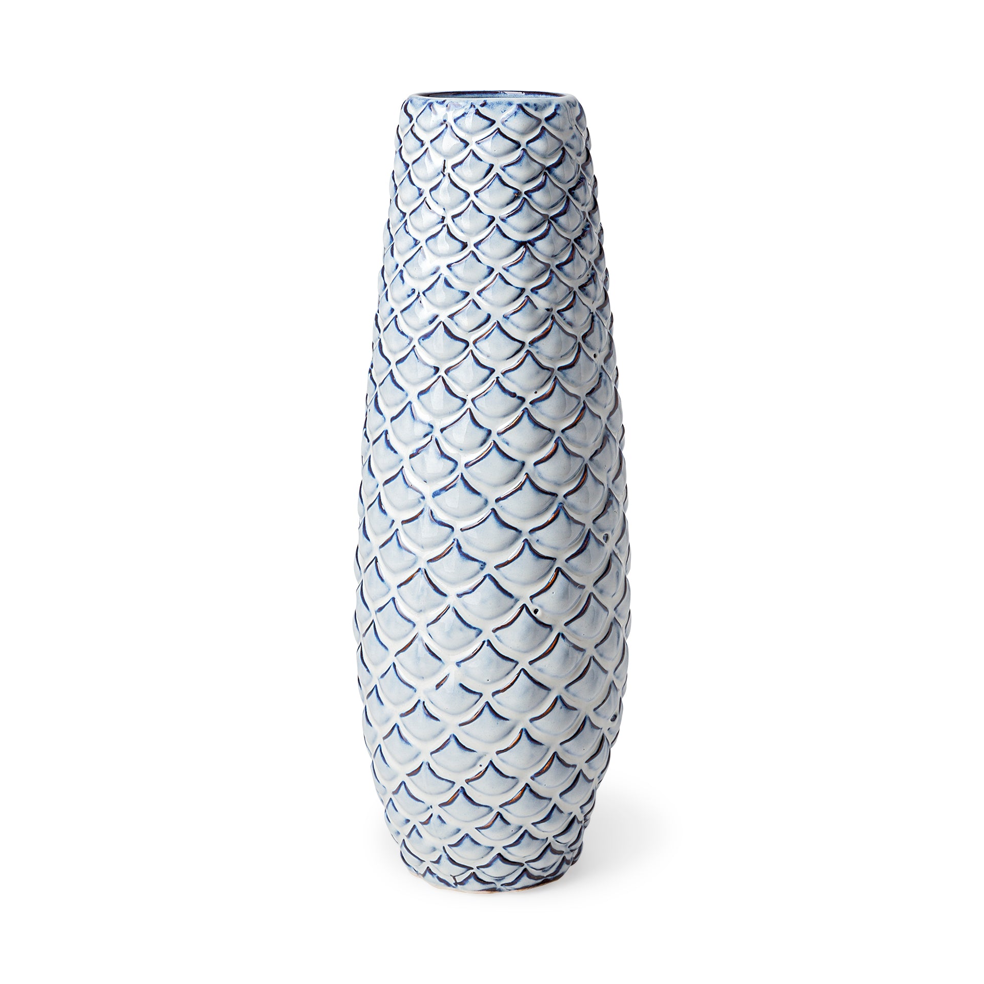 Mercana - Troi Vase in Blue, Ceramic
