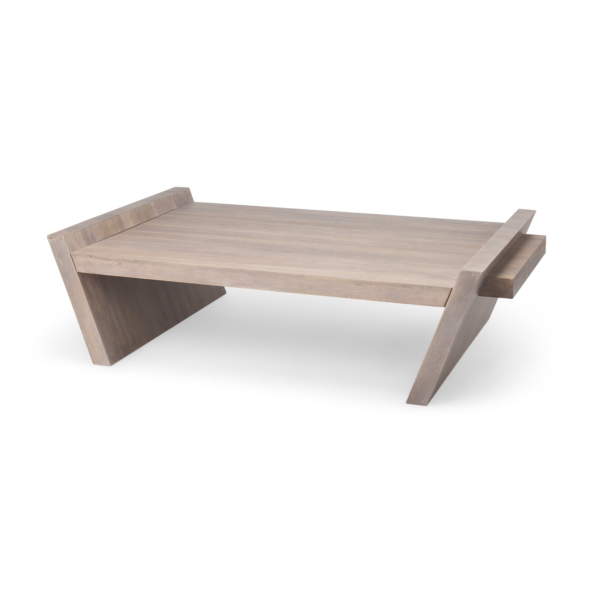 Mercana - Elaine Coffee Table in Brown, Solid Wood