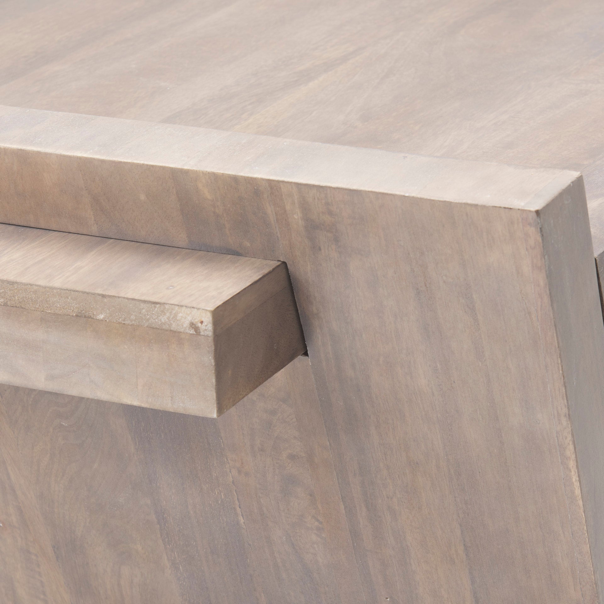 Mercana - Elaine Coffee Table in Brown, Solid Wood