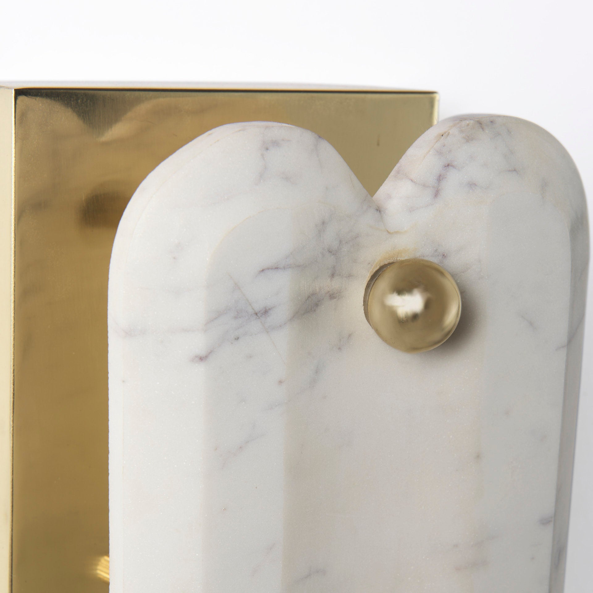 Mercana - Stein Wall Sconce in White, Marble