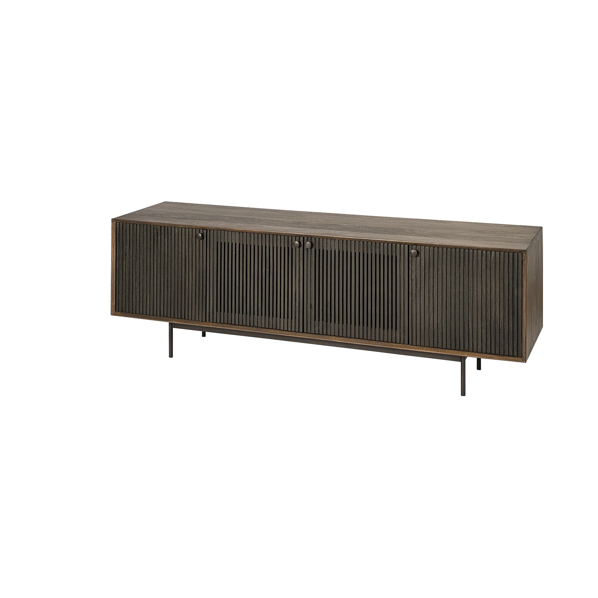 Mercana - Grace Media Console in Brown, Wood