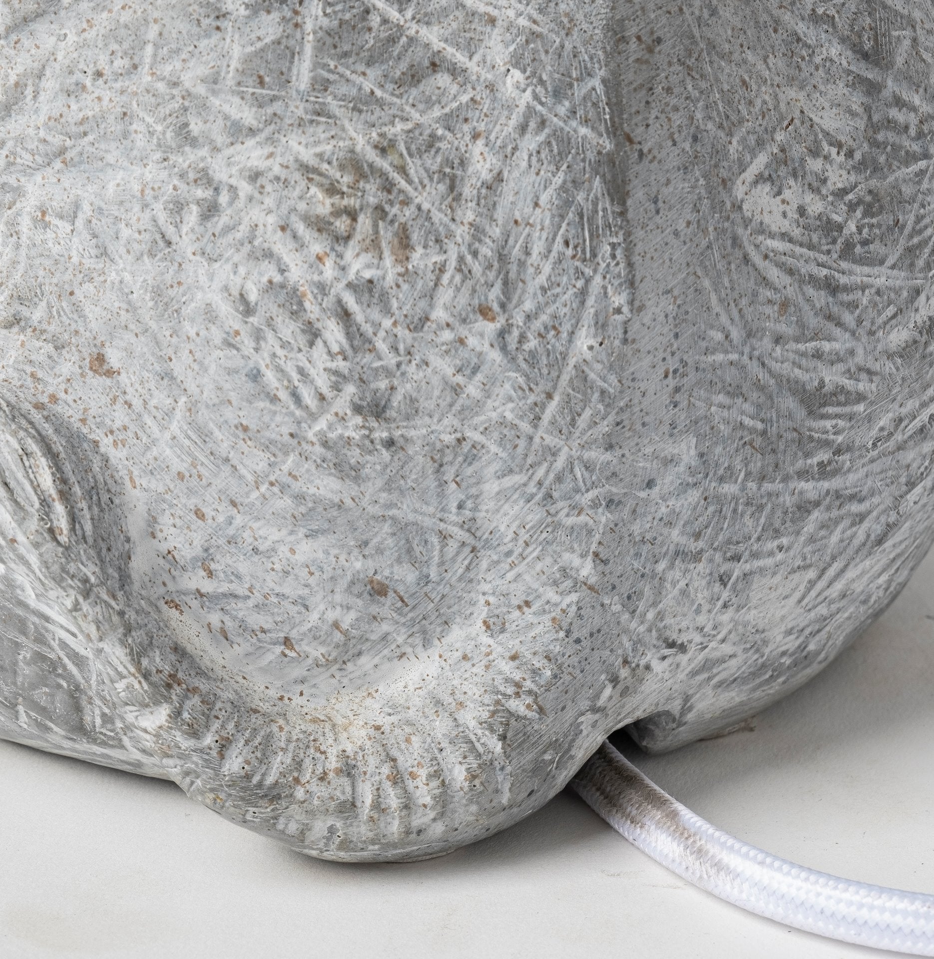 Mercana - Tantor Table Lamp in Gray, Resin