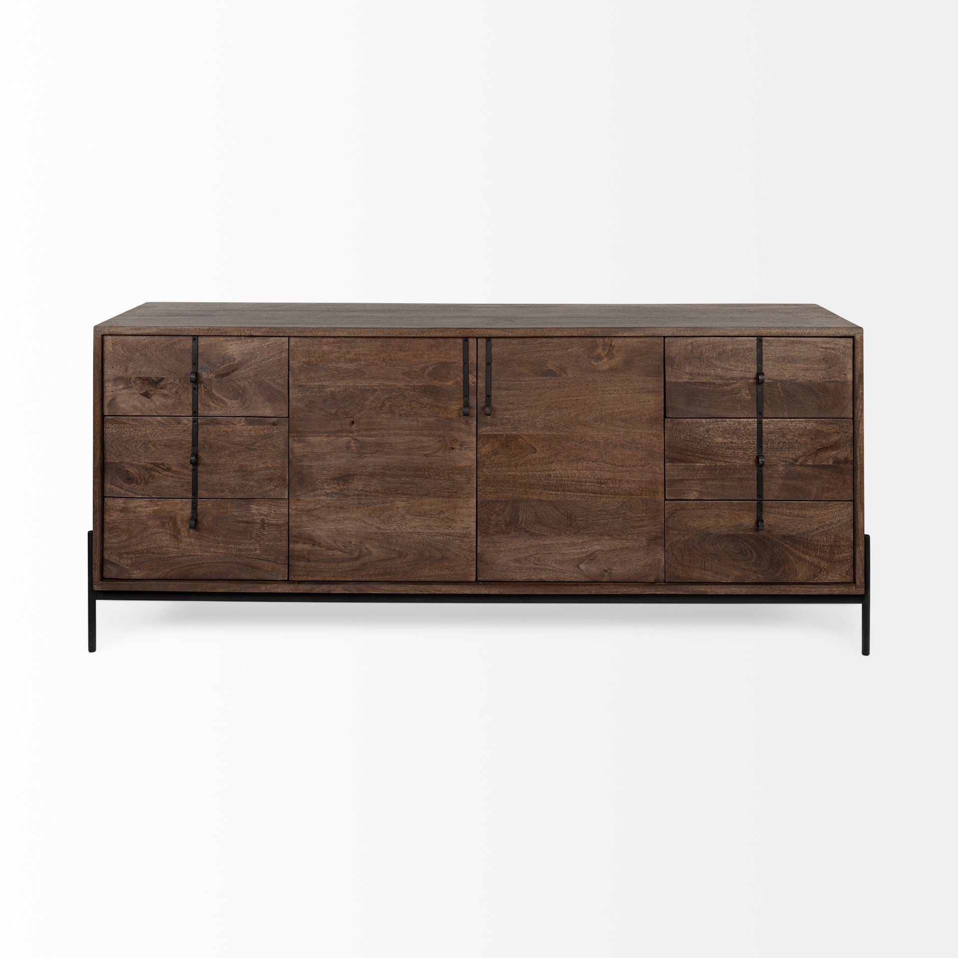 Mercana - Glenn Sideboard in Brown, Solid Wood