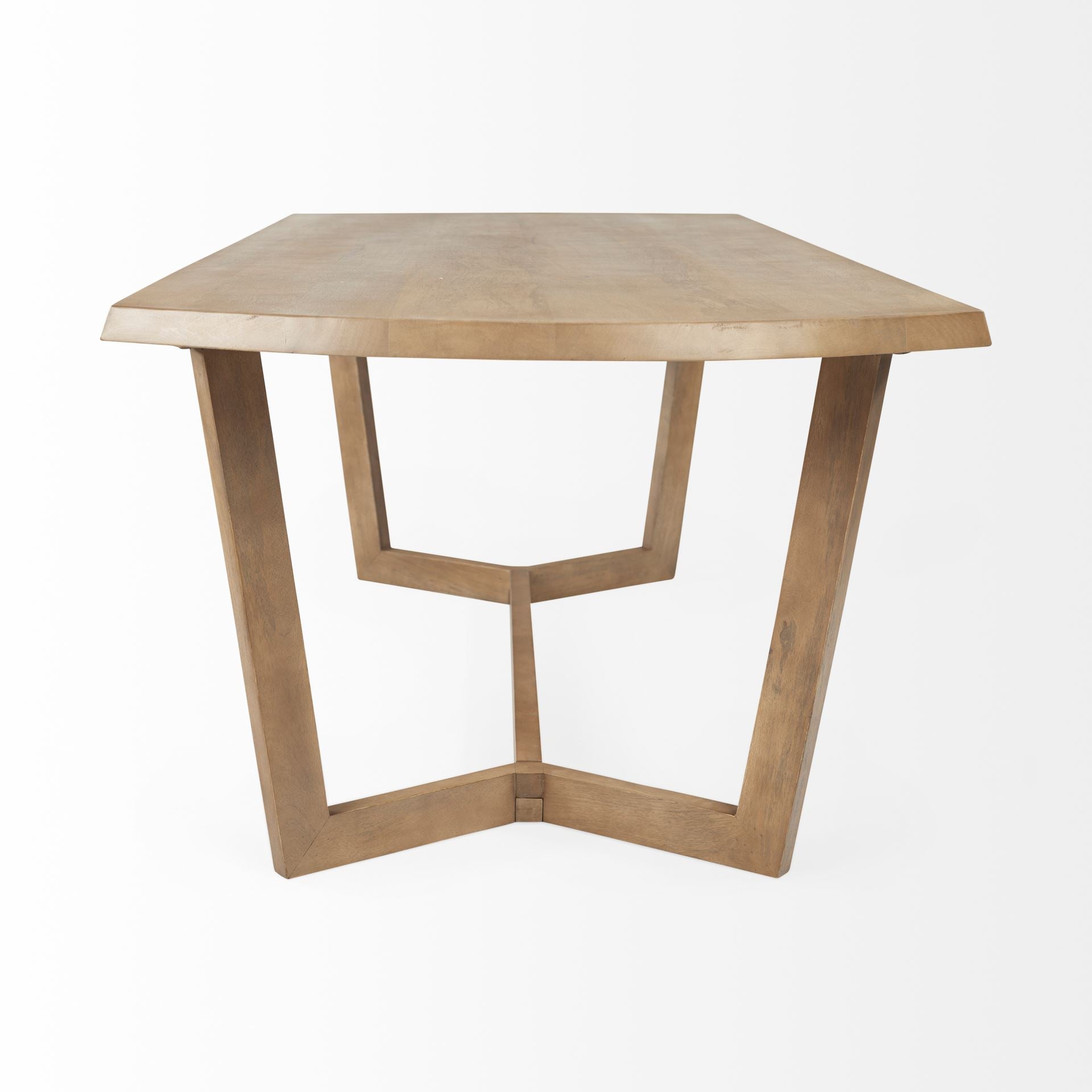 Mercana - Denver Dining Table in Brown, Solid Wood