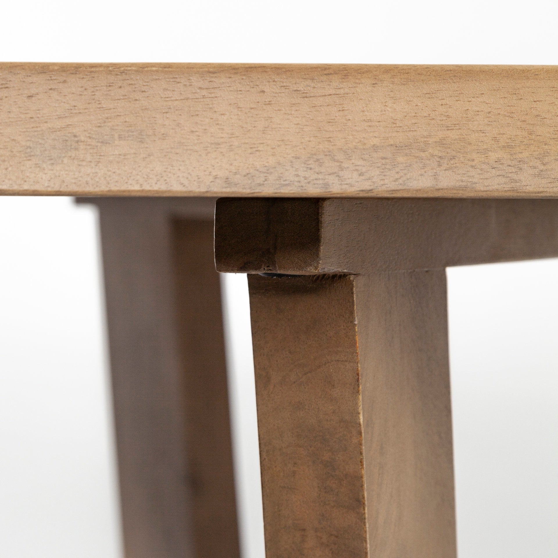 Mercana - Denver Dining Table in Brown, Solid Wood