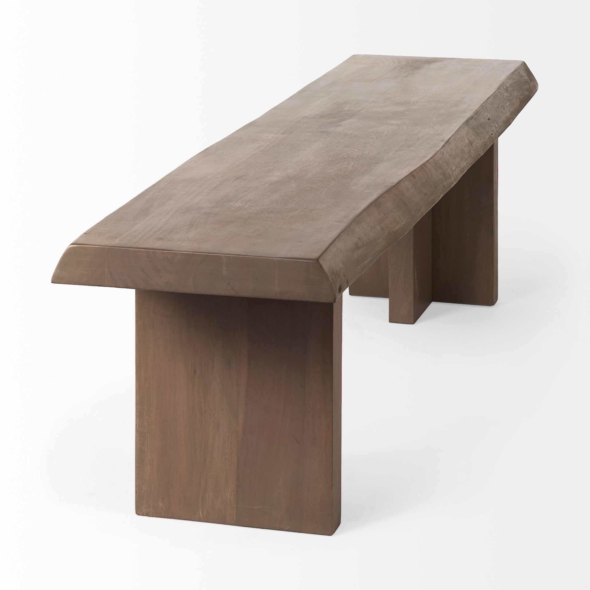 Mercana - Konstantin Bench in Brown, Solid Wood