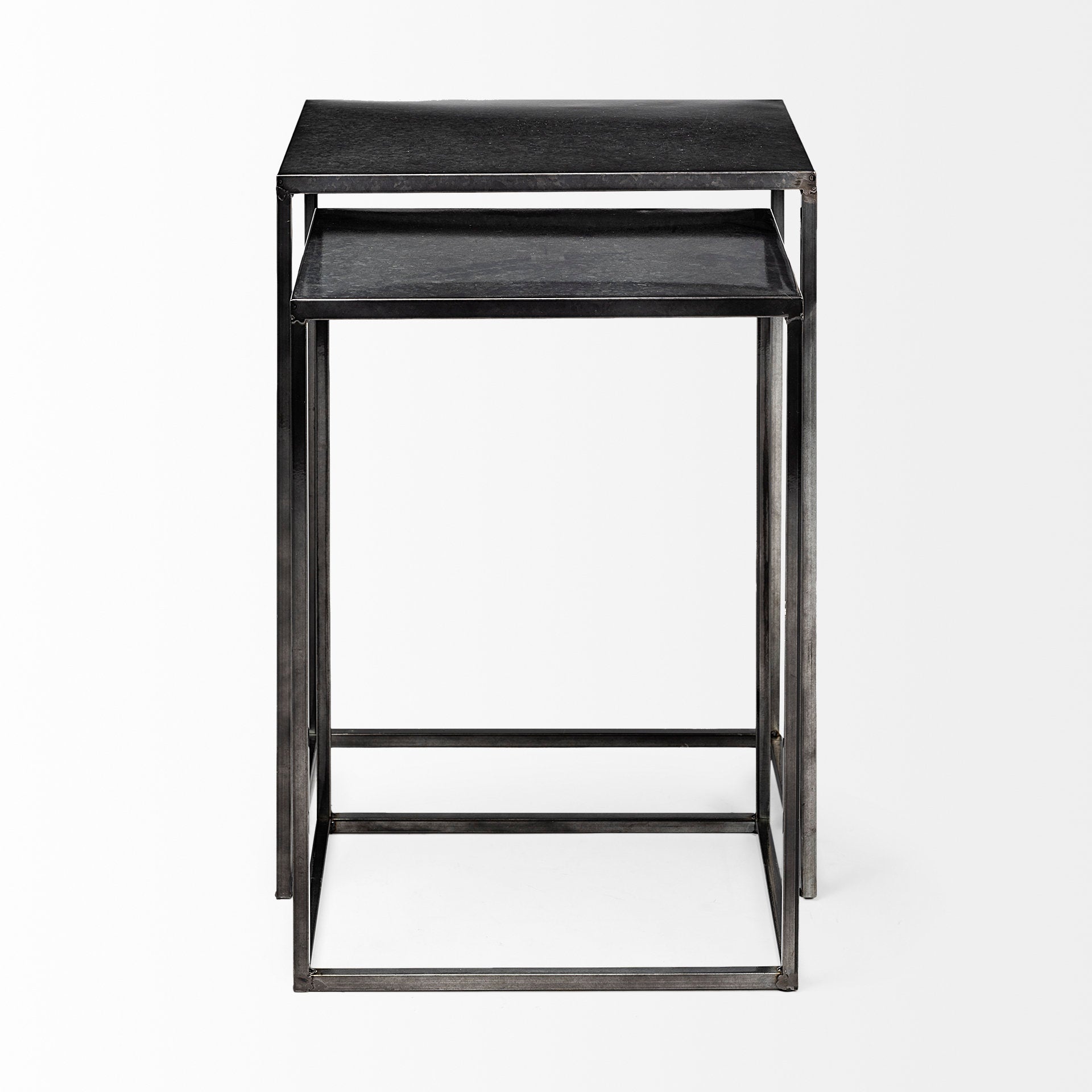 Mercana - Kasey Accent Table in Black, Metal