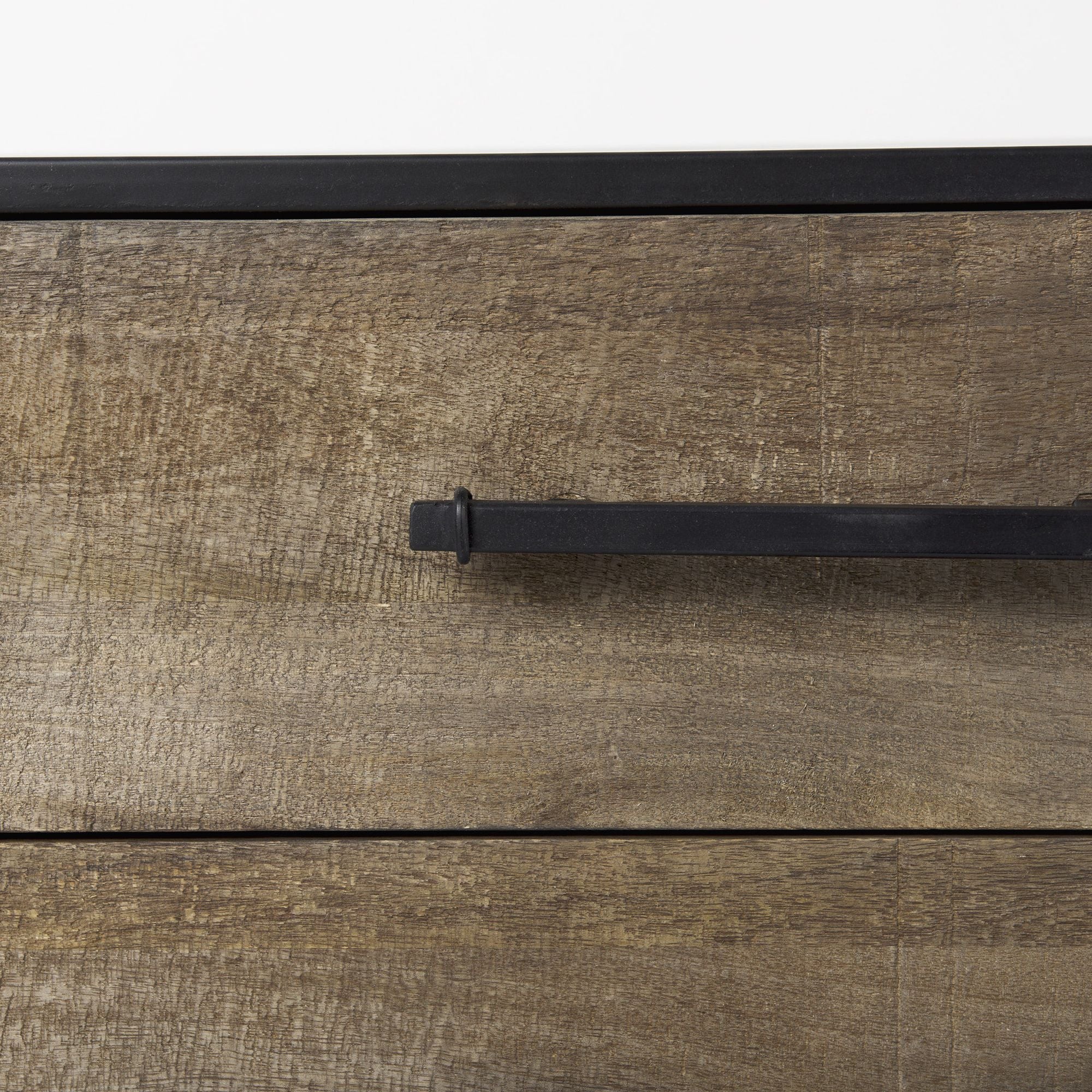 Mercana - Alvin Wood with Metal Framing Accent Cabinet