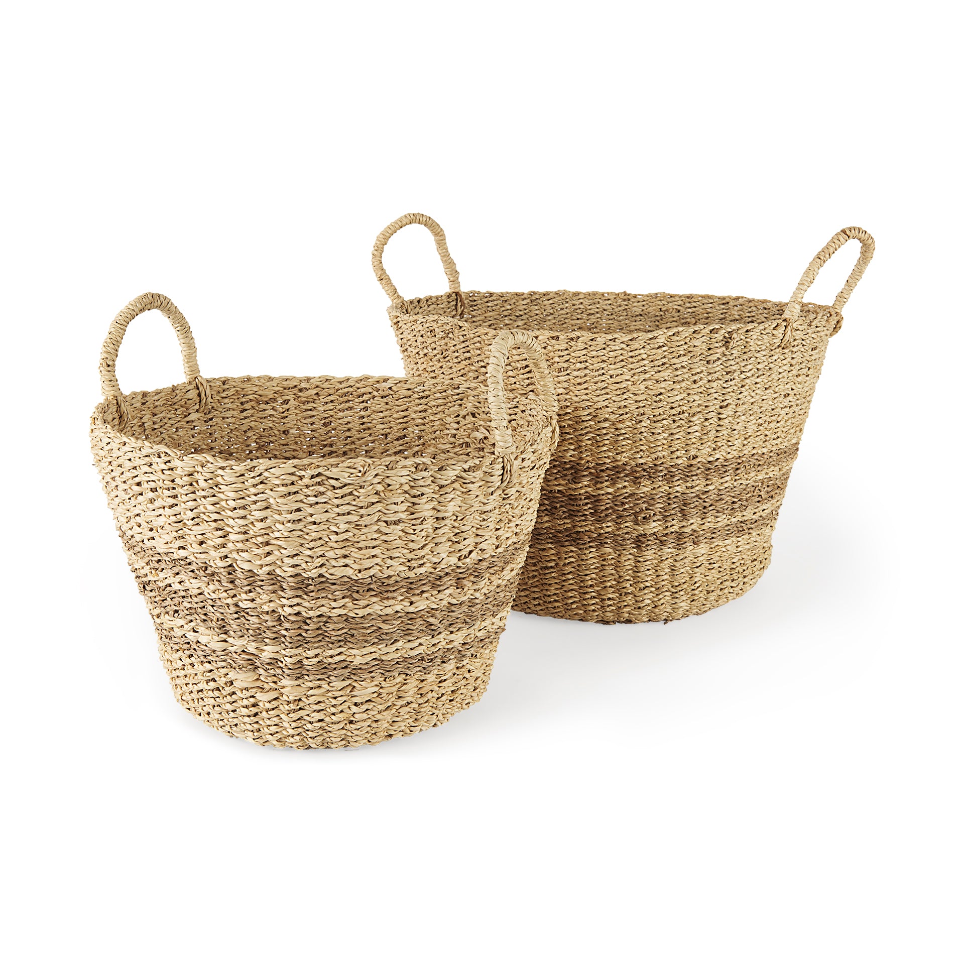 Mercana - Vance Basket in Brown, Seagrass
