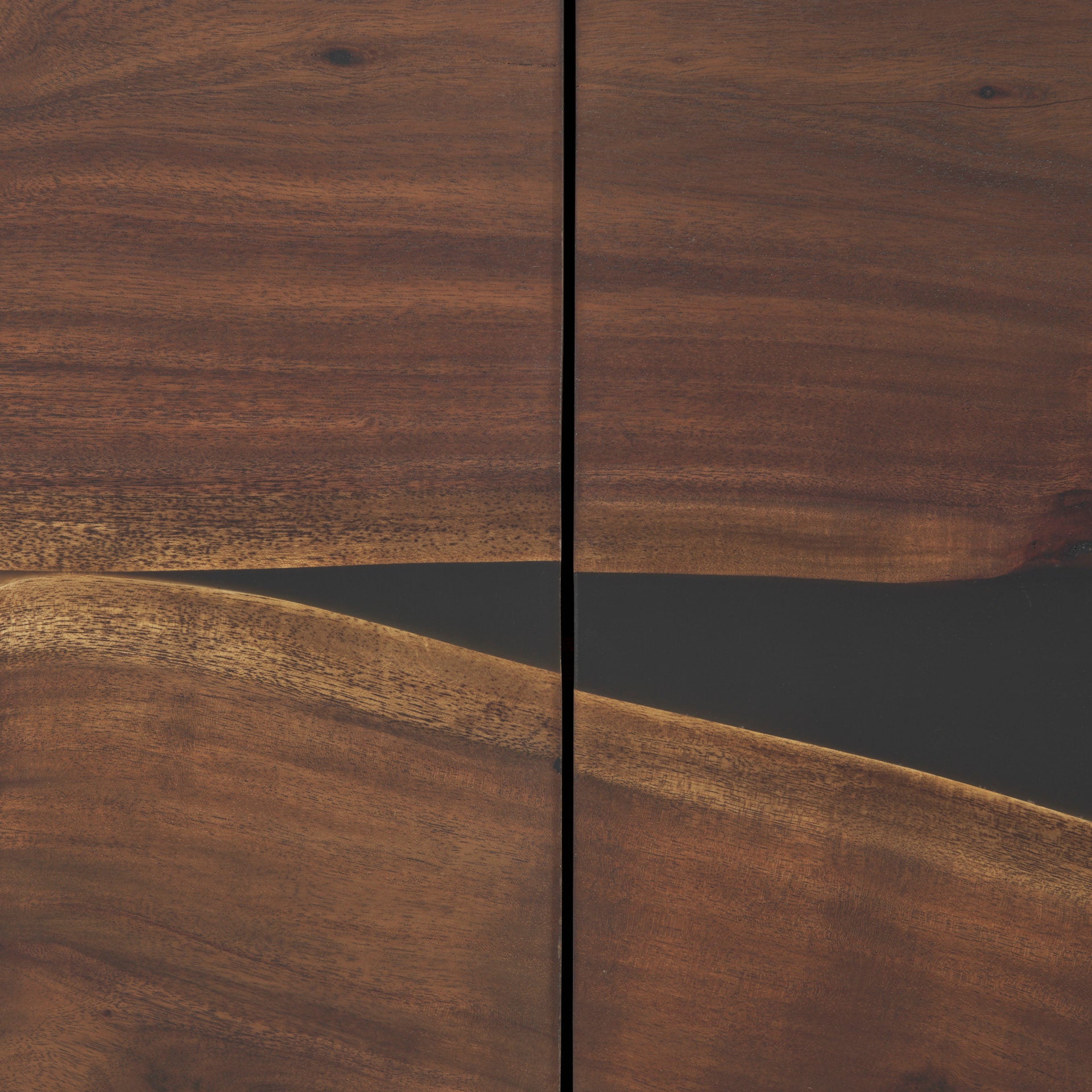 Mercana - Hemlock Sideboard in Brown, Solid Wood