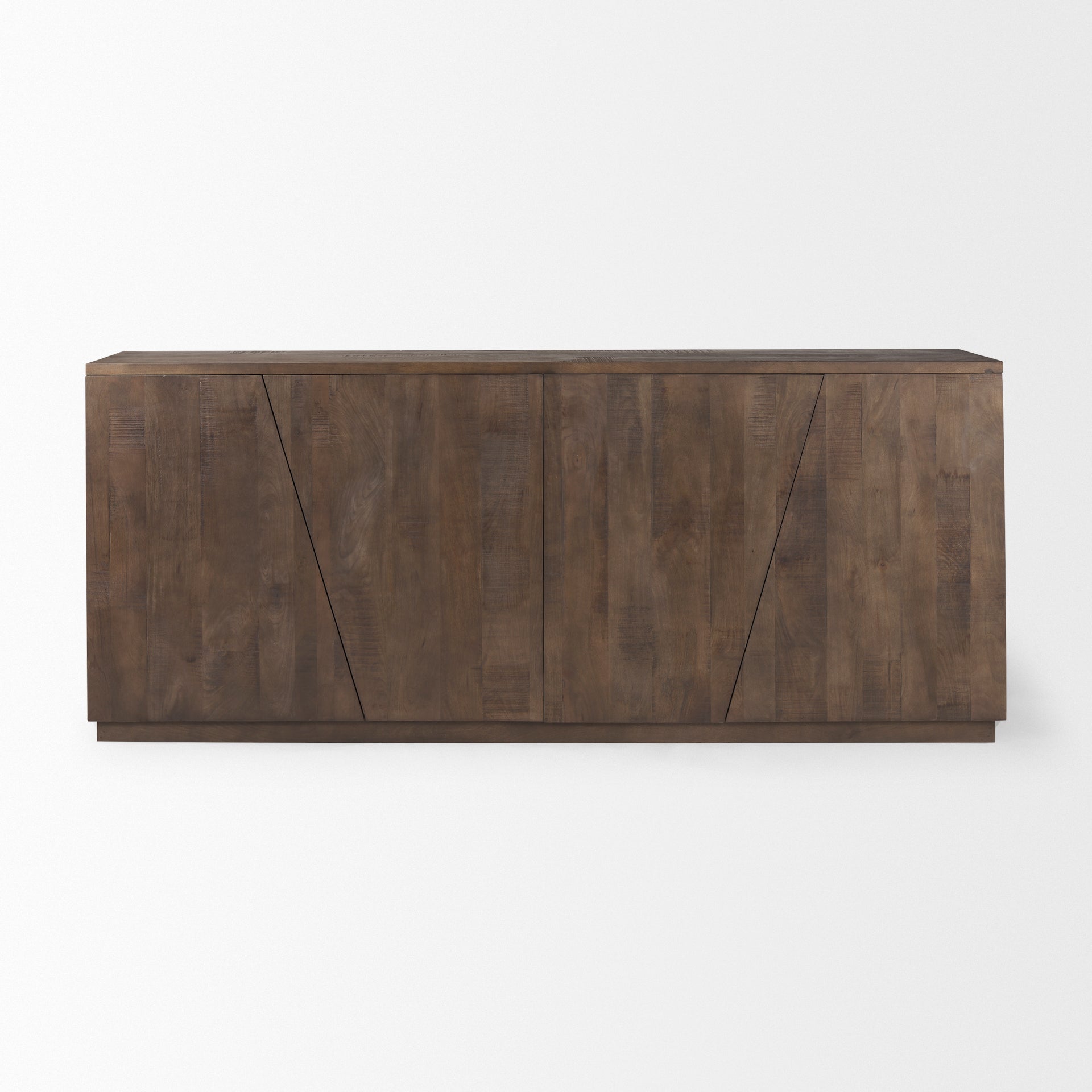 Mercana - West Sideboard in Brown, Solid Wood