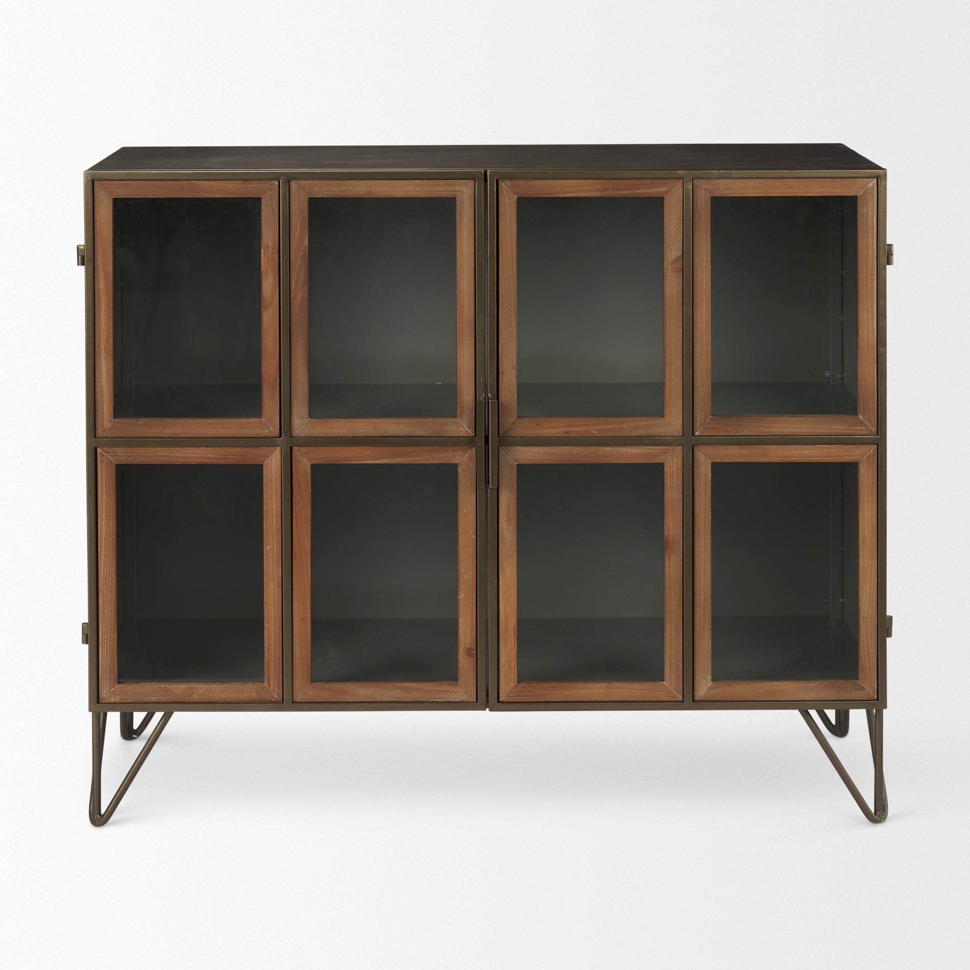 Mercana - Pandora Accent Cabinet in Brown, Iron