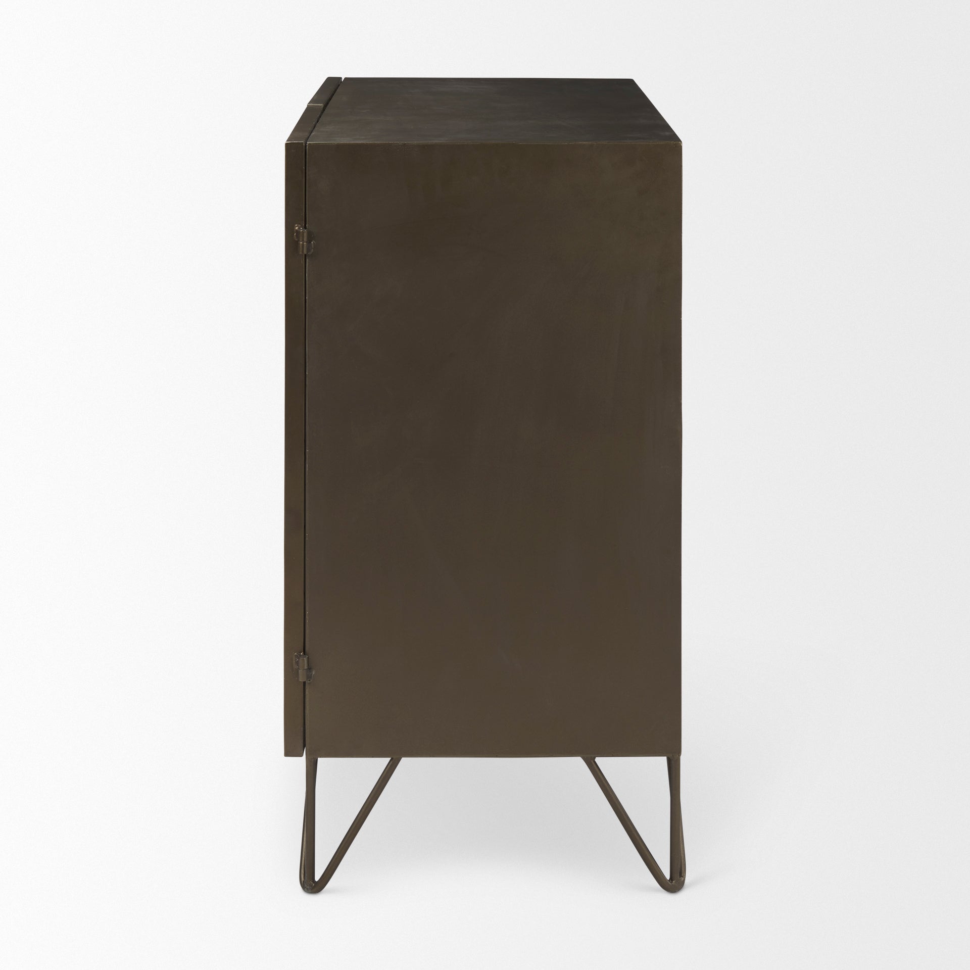 Mercana - Pandora Accent Cabinet in Brown, Iron
