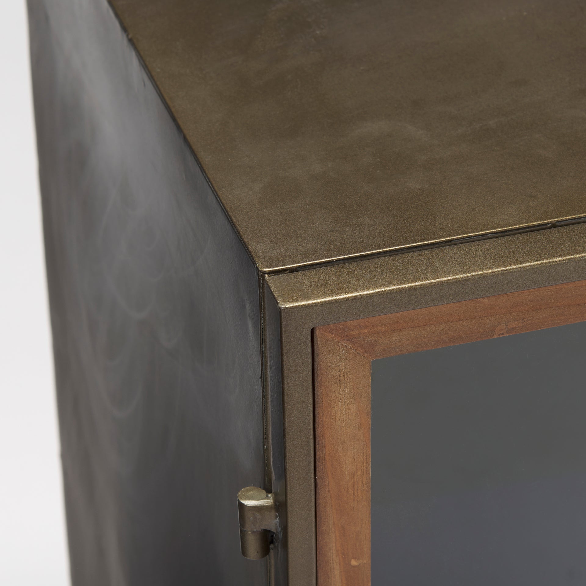 Mercana - Pandora Accent Cabinet in Brown, Iron
