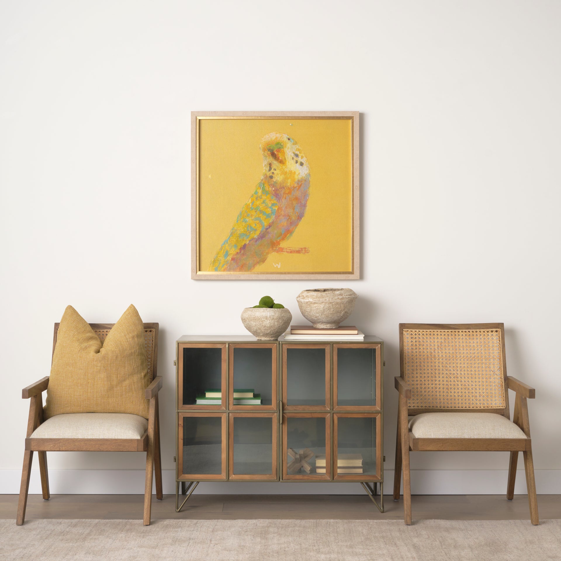 Mercana - Pandora Accent Cabinet in Brown, Iron