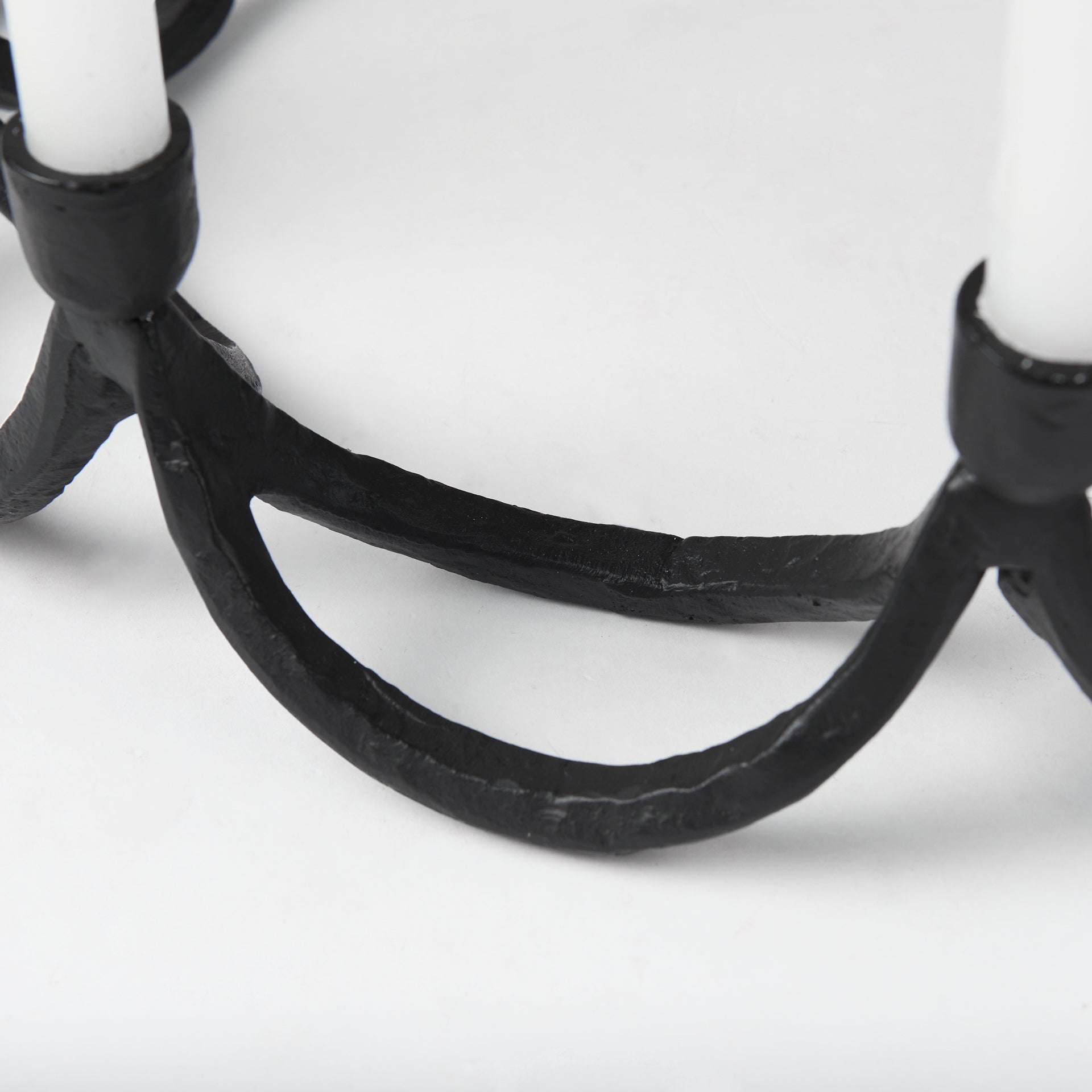 Mercana - Seraph Candle Holder in Black, Metal