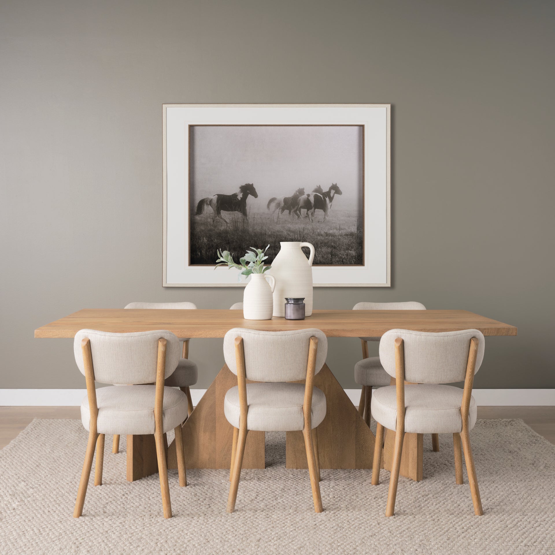 Mercana - Owen Dining Chair (Set of 2) in Brown, Solid Wood