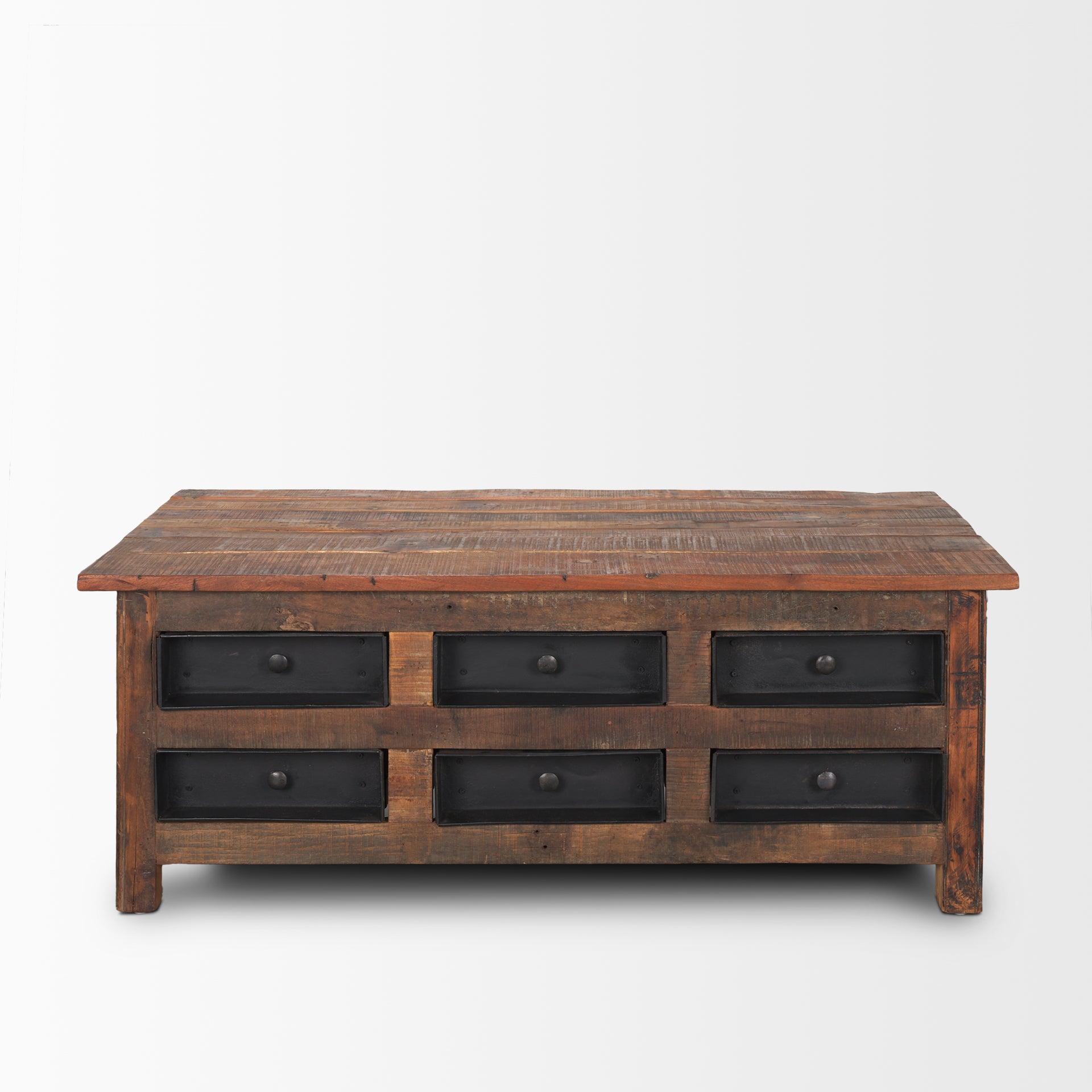 Mercana - Wilton Coffee Table in Brown, Solid Wood