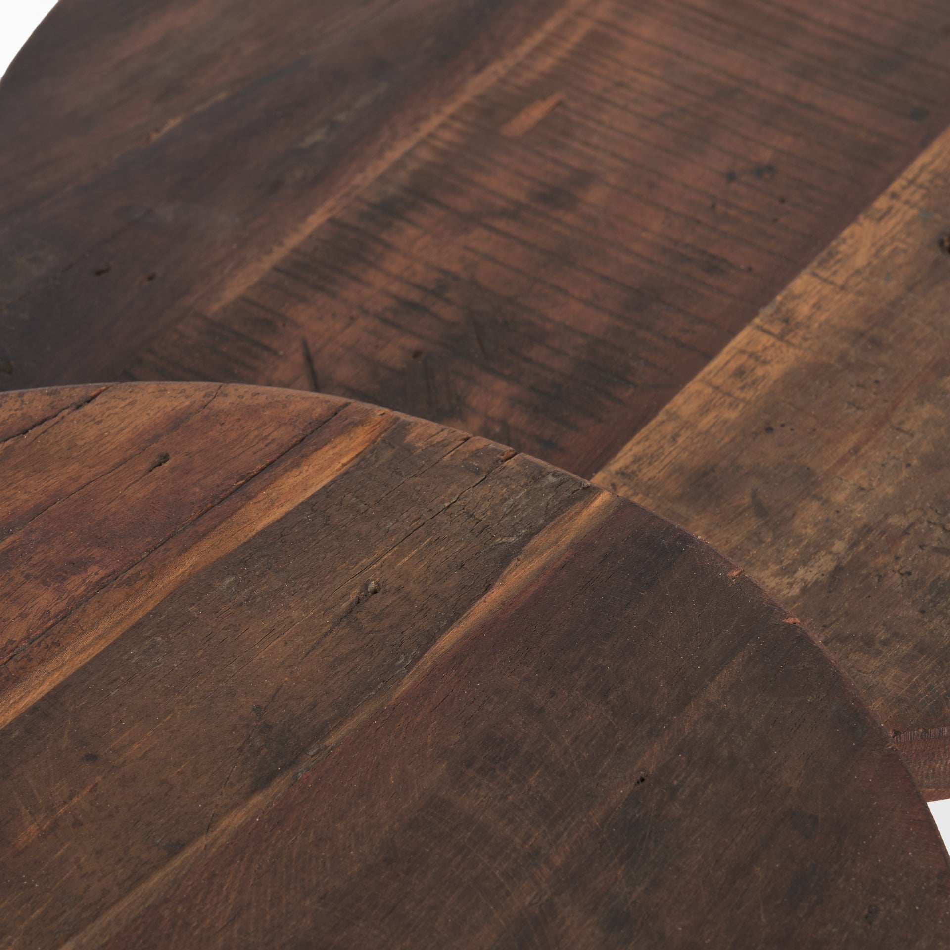 Mercana - Iza Risers in Brown, Solid Wood