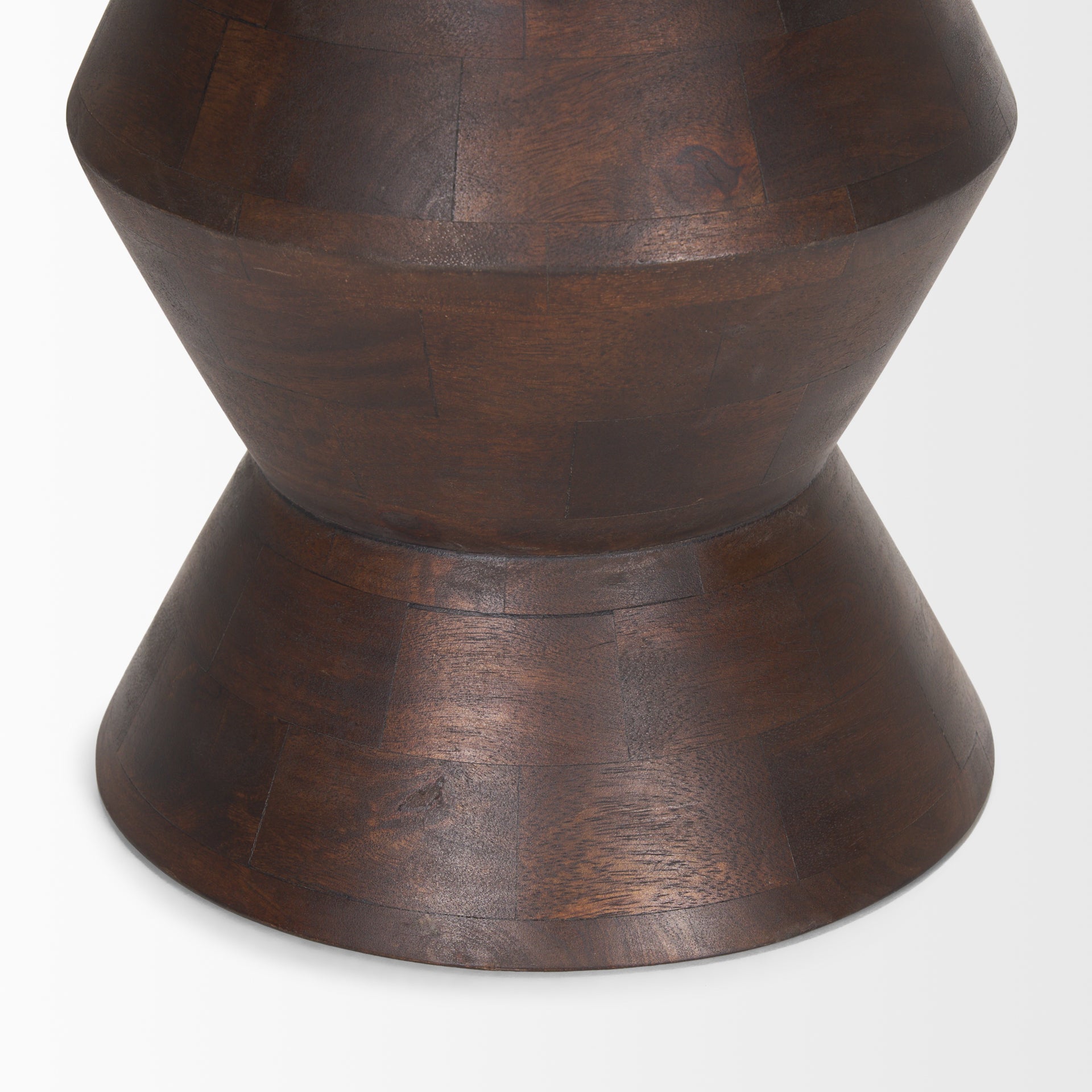 Mercana - Odessa Accent Table in Brown, Solid Wood