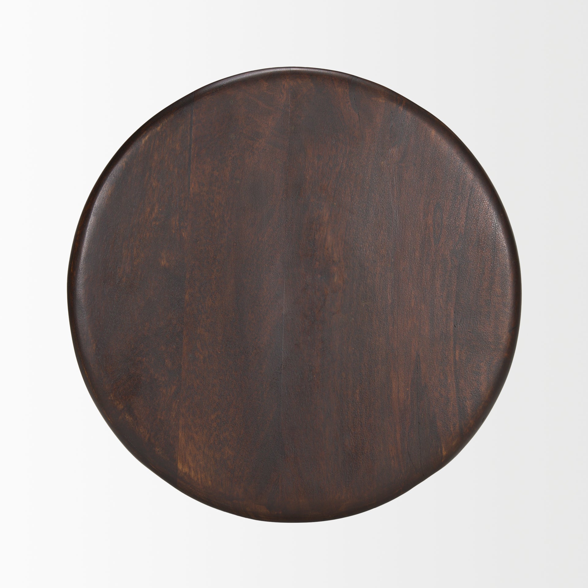 Mercana - Palmera Accent Table in Brown, Solid Wood
