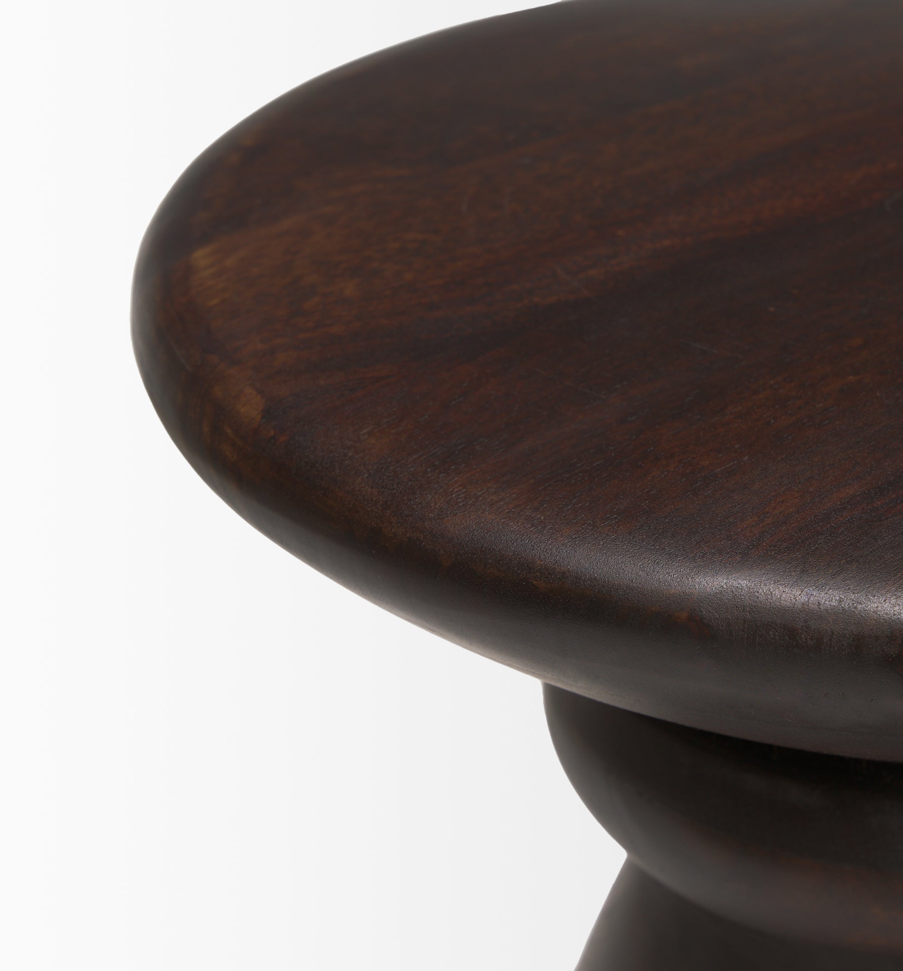 Mercana - Palmera Accent Table in Brown, Solid Wood