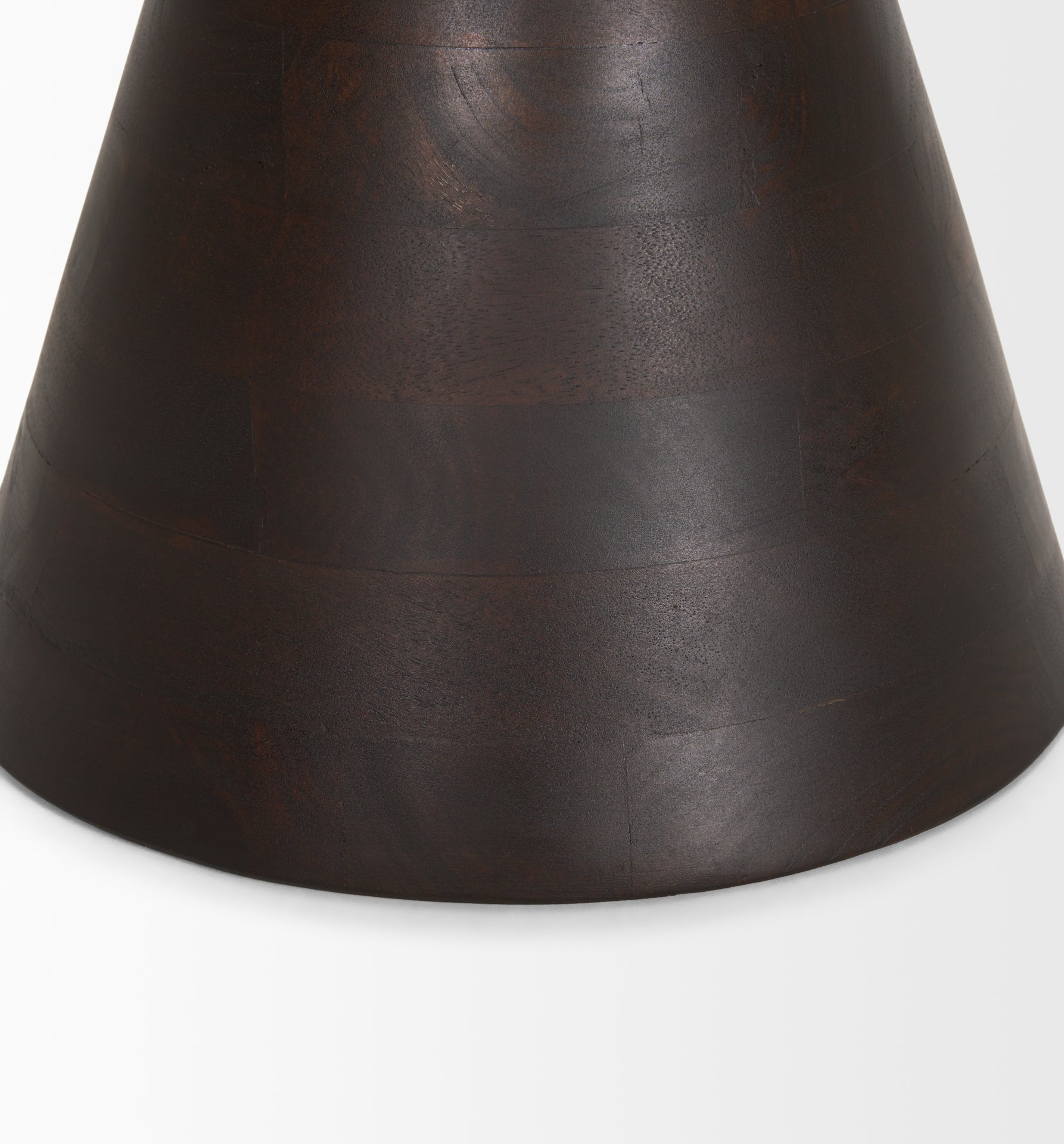 Mercana - Palmera Accent Table in Brown, Solid Wood