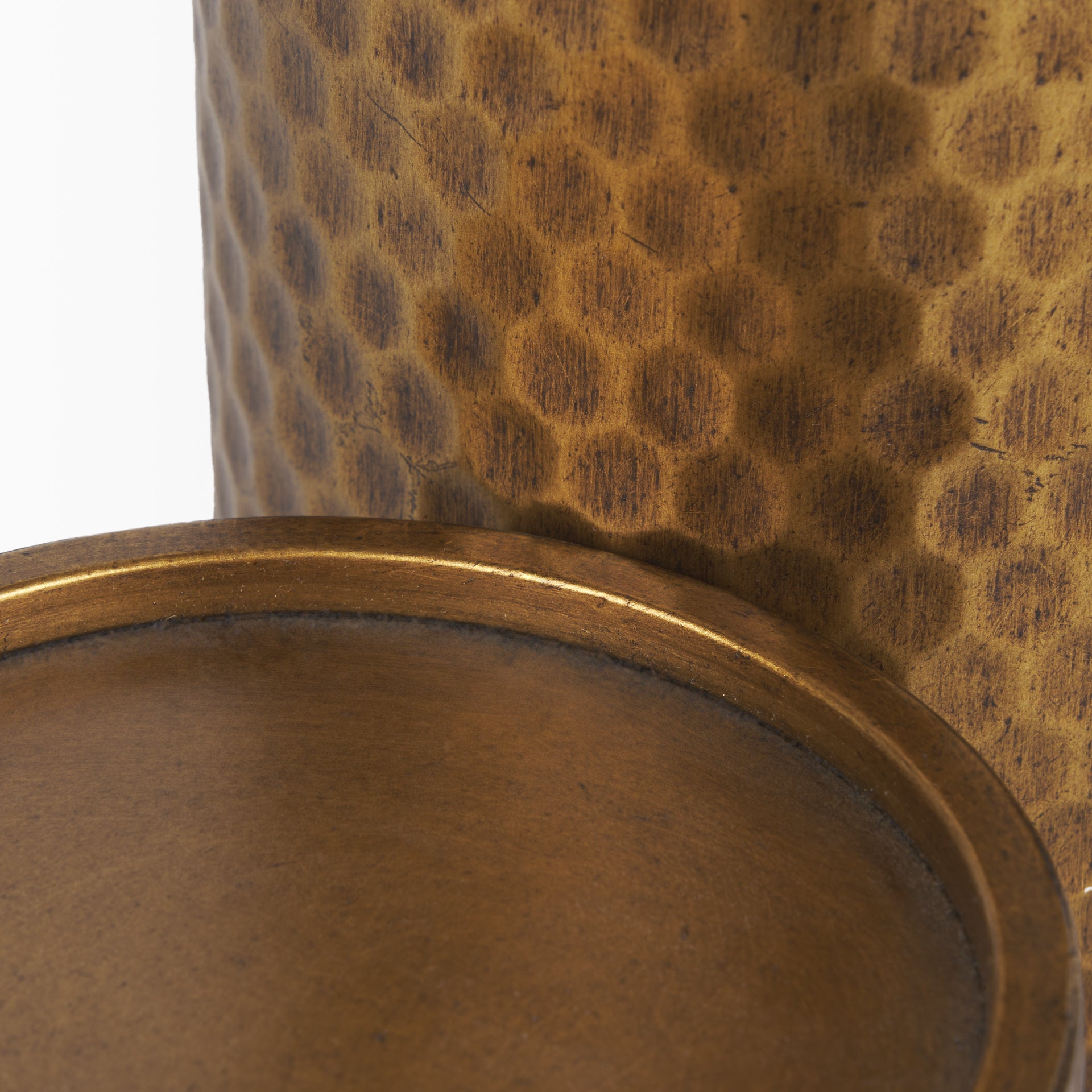 Mercana - Gage Candle Holders in Gold, Metal