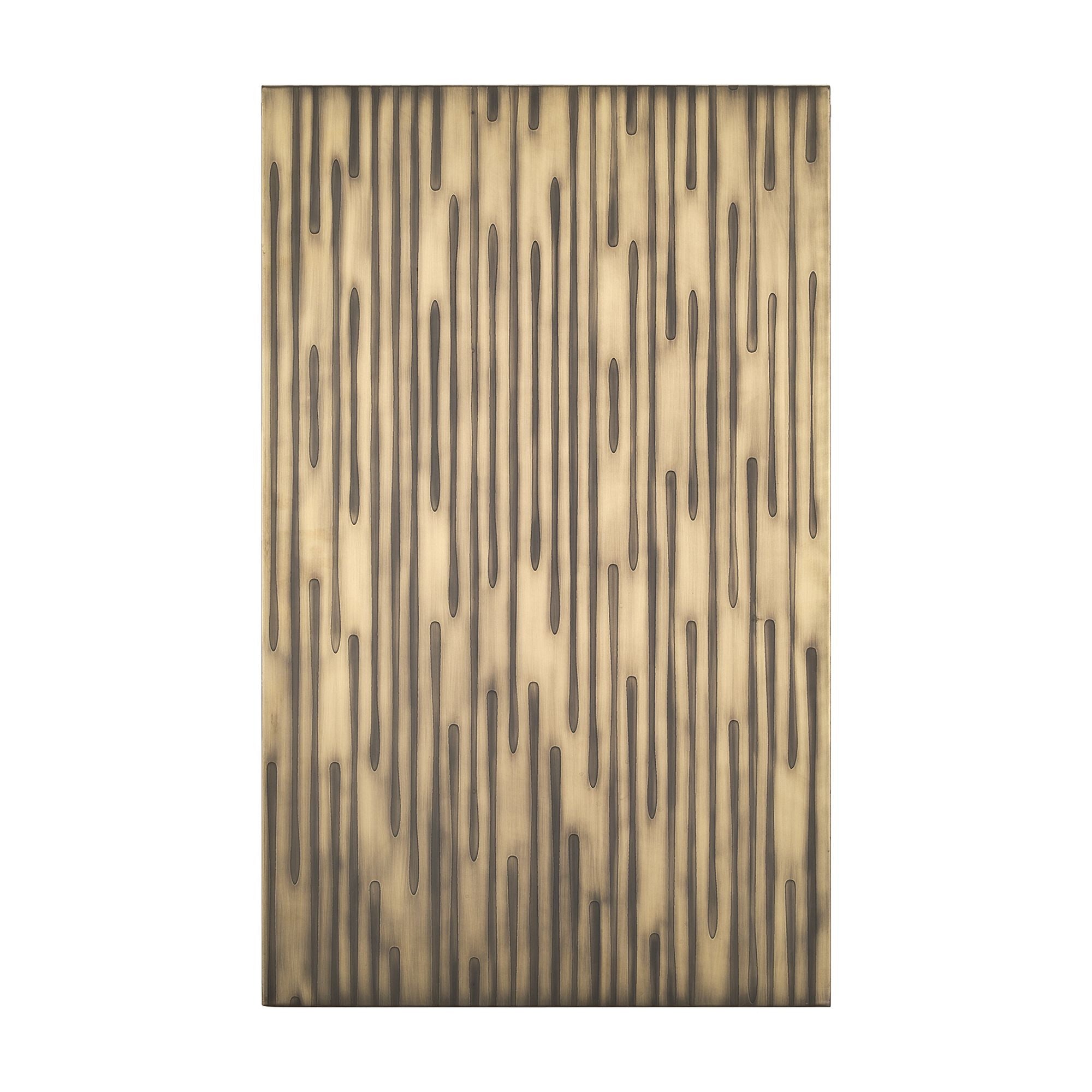 Mercana - Ramos Painted Antiqued Gold Metal Wall Art