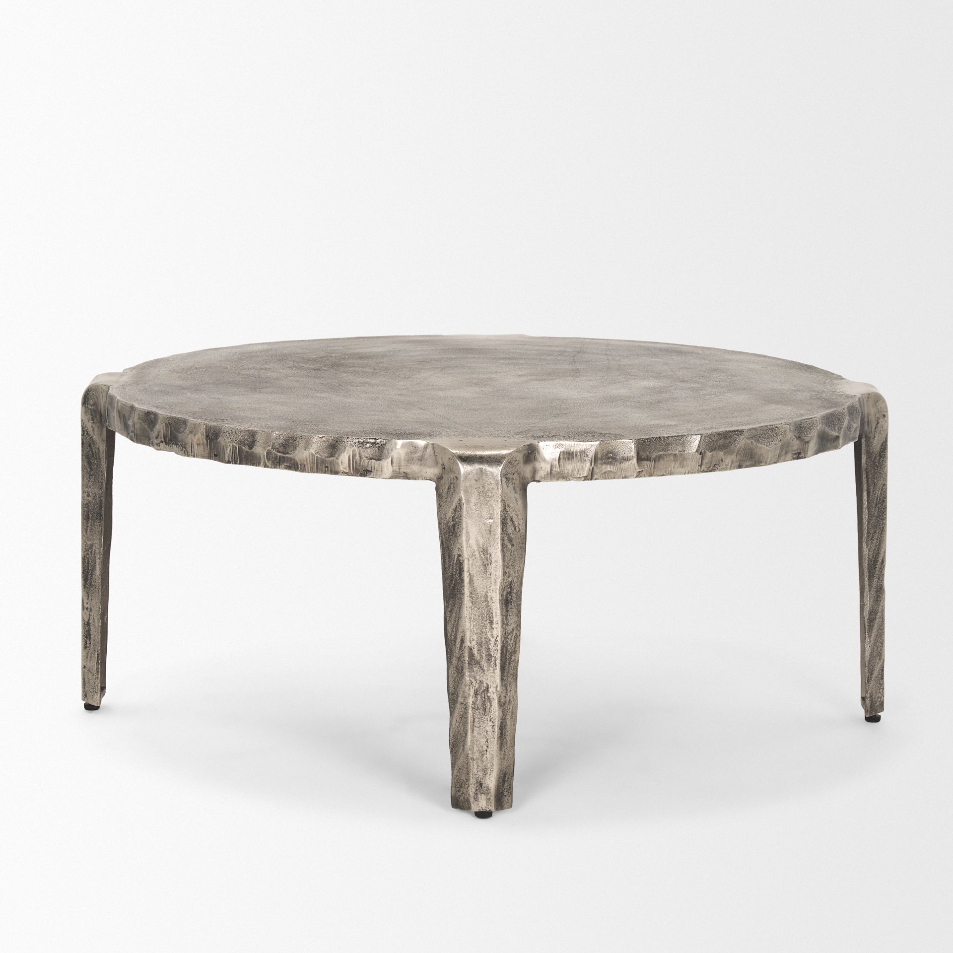 Mercana - Randy Coffee Table in Silver, Metal