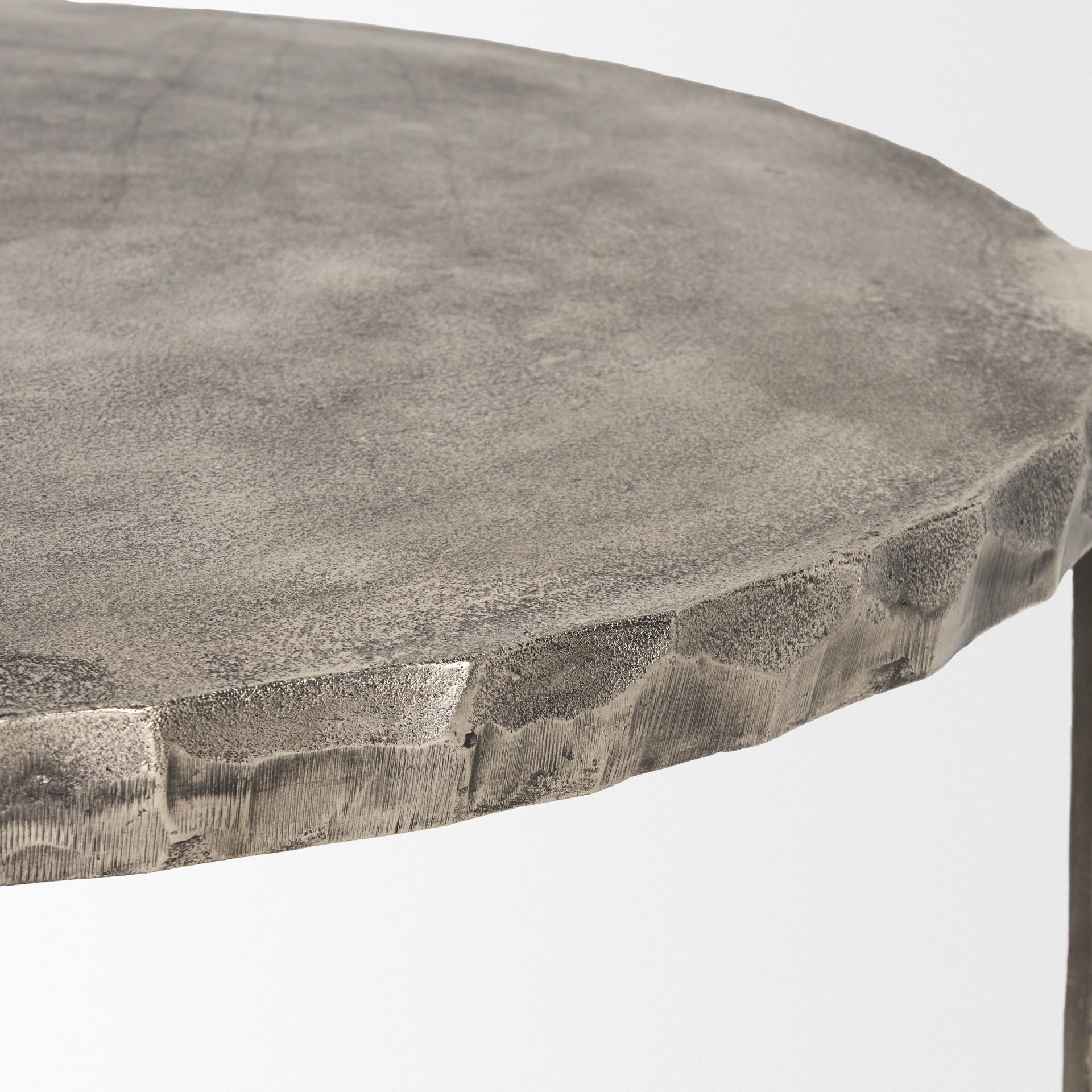 Mercana - Randy Coffee Table in Silver, Metal